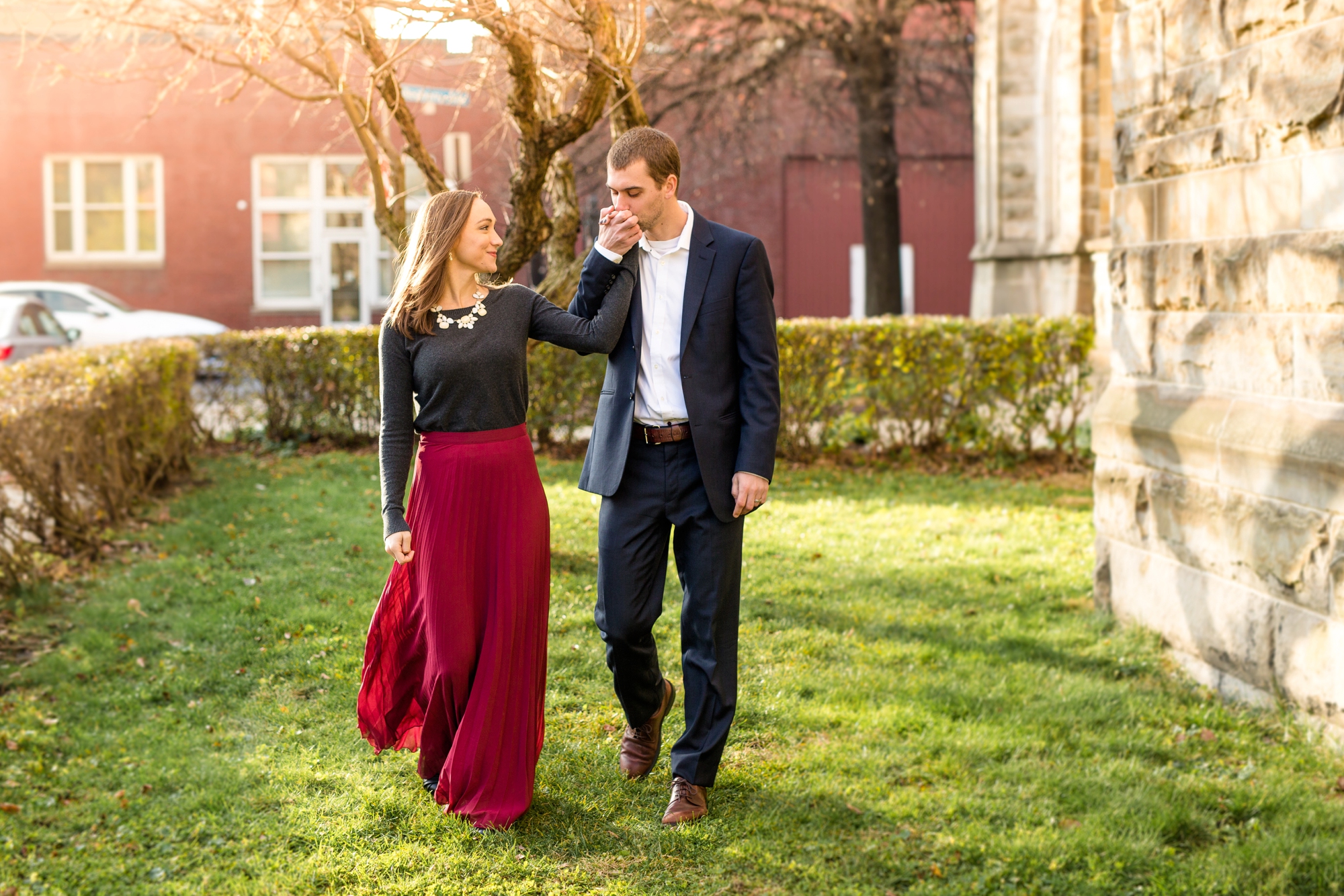 mexican war streets engagement photos, mellon park engagement photos, mellon park engagement pictures, calvary united methodist church wedding photos