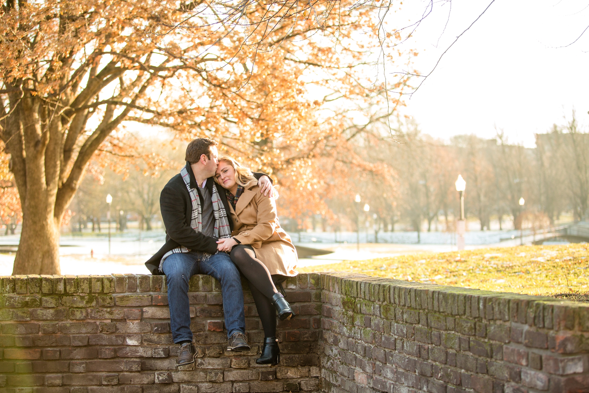 north shore engagement photos, allegheny commons park, mexican war street engagement photos, downtown pittsburgh engagement pictures