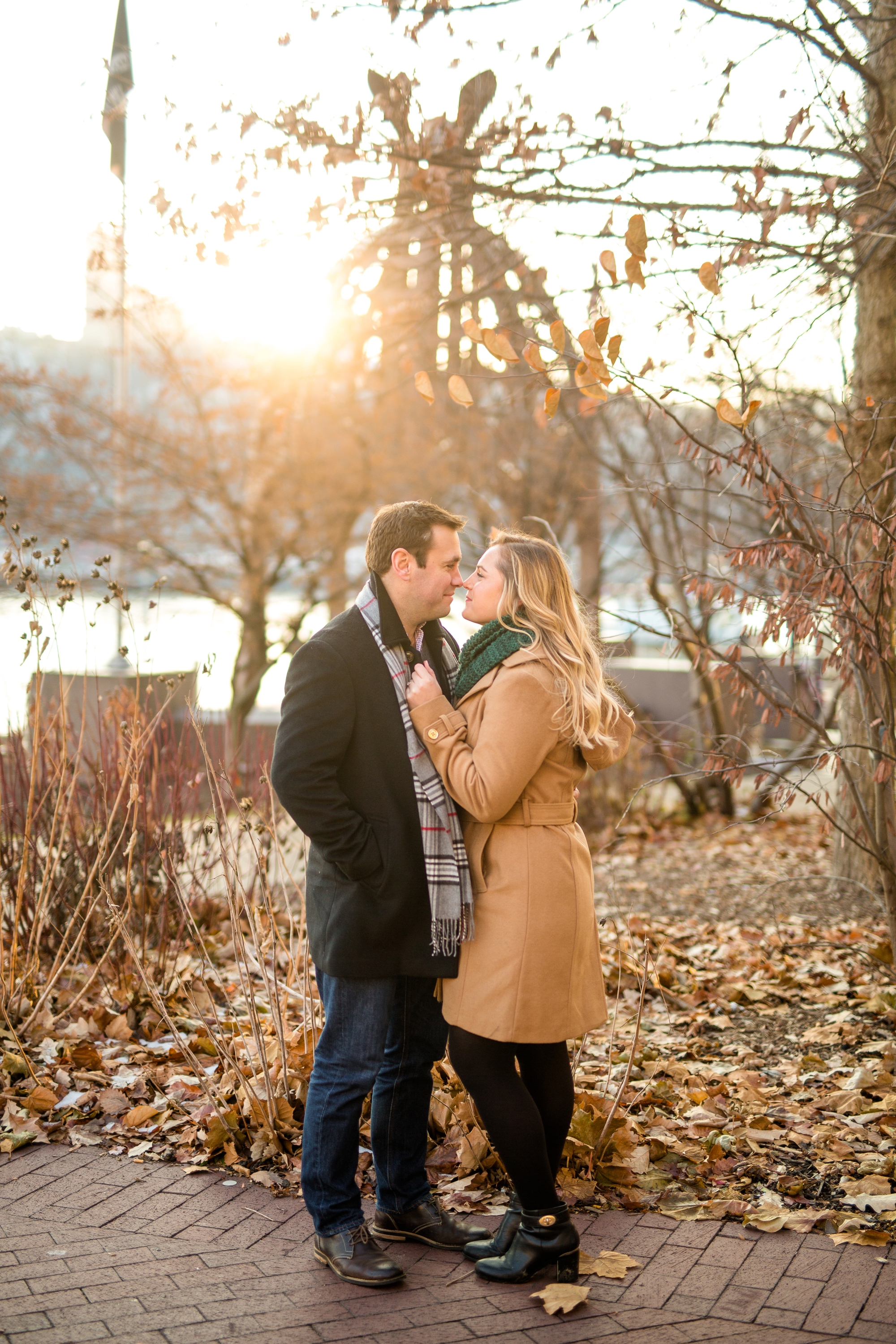 north shore engagement photos, allegheny commons park, mexican war street engagement photos, downtown pittsburgh engagement pictures