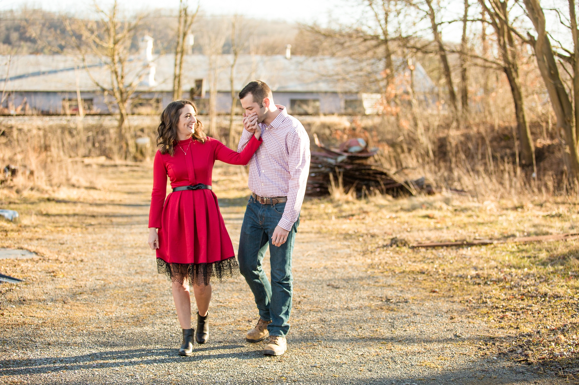 historic harmony engagement photos, harmony senior photos, harmony family photos, wunderbar coffee shop, wunderbar cafe, cranberry township wedding photographer