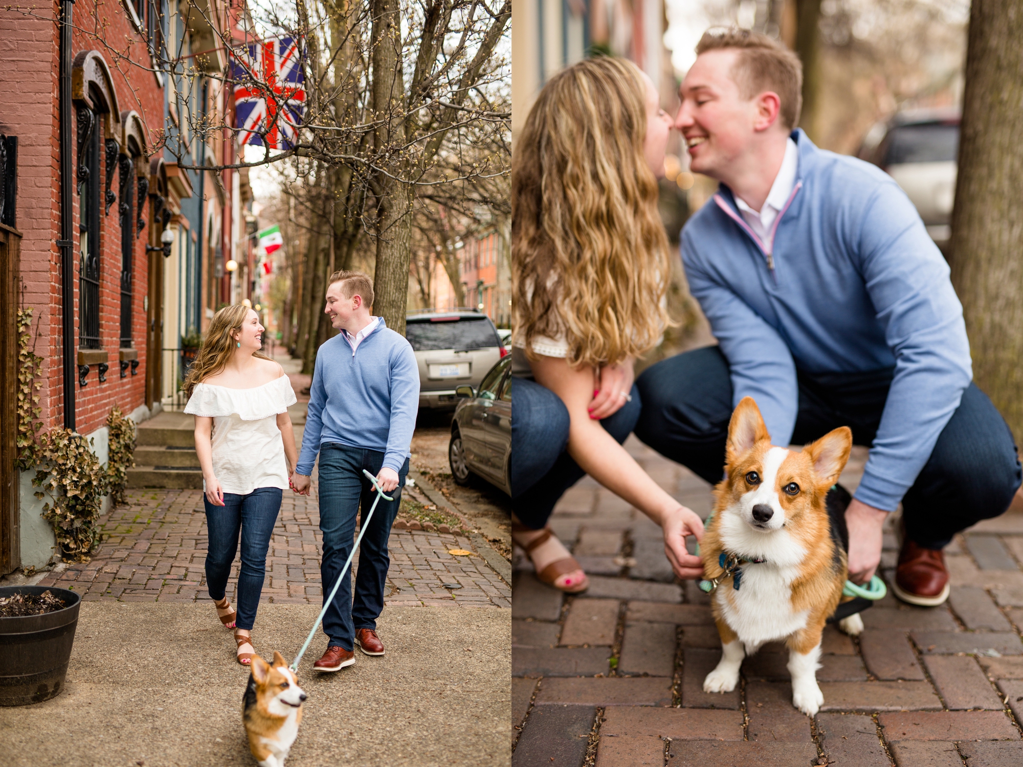 north shore engagement photos, allegheny commons park, mexican war street engagement photos, downtown pittsburgh engagement pictures