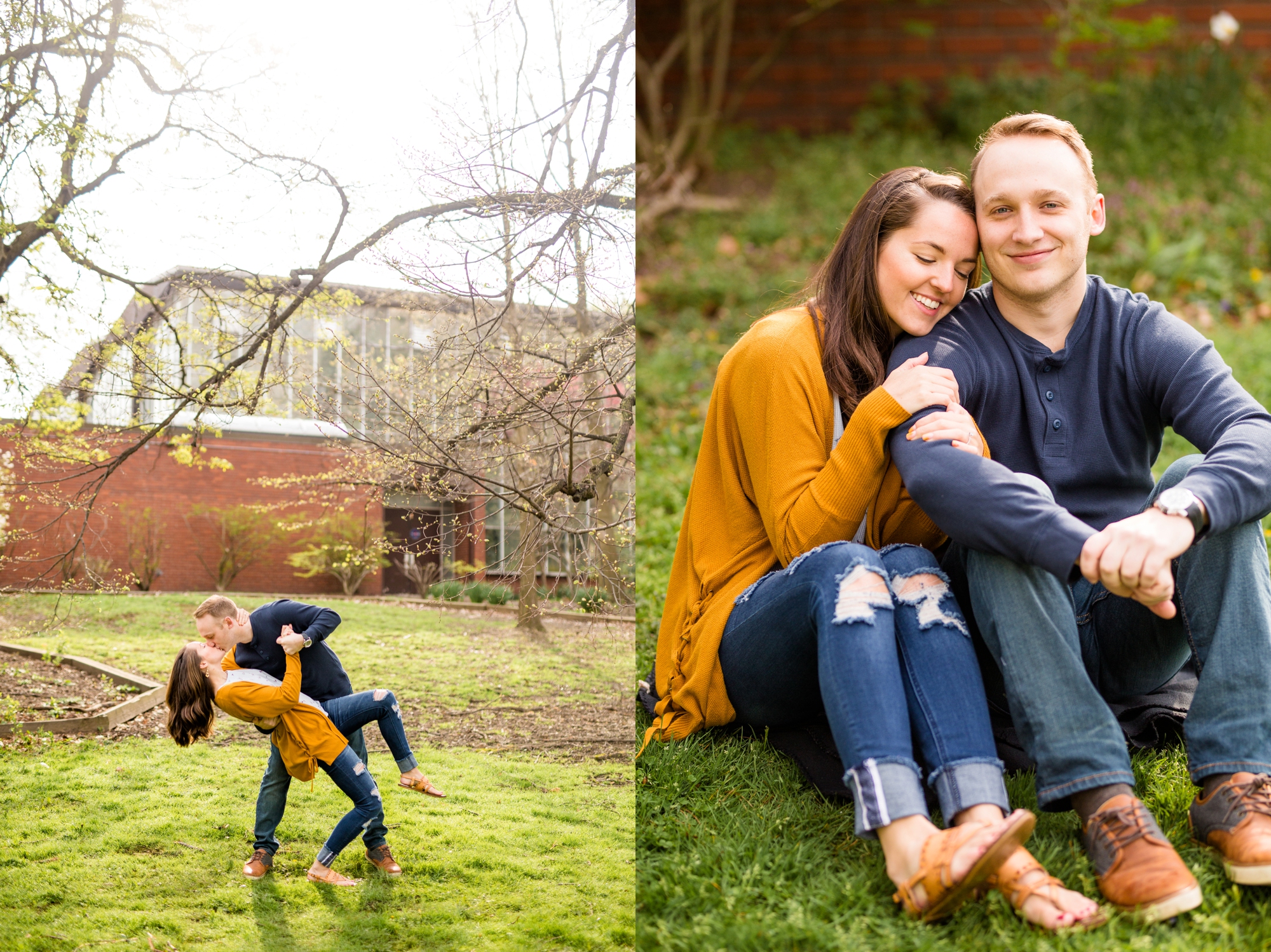 allegheny commons park engagement photos, north shore engagement photos, north side engagement photos, mexican war streets, spring pittsburgh engagement, pittsburgh wedding photos