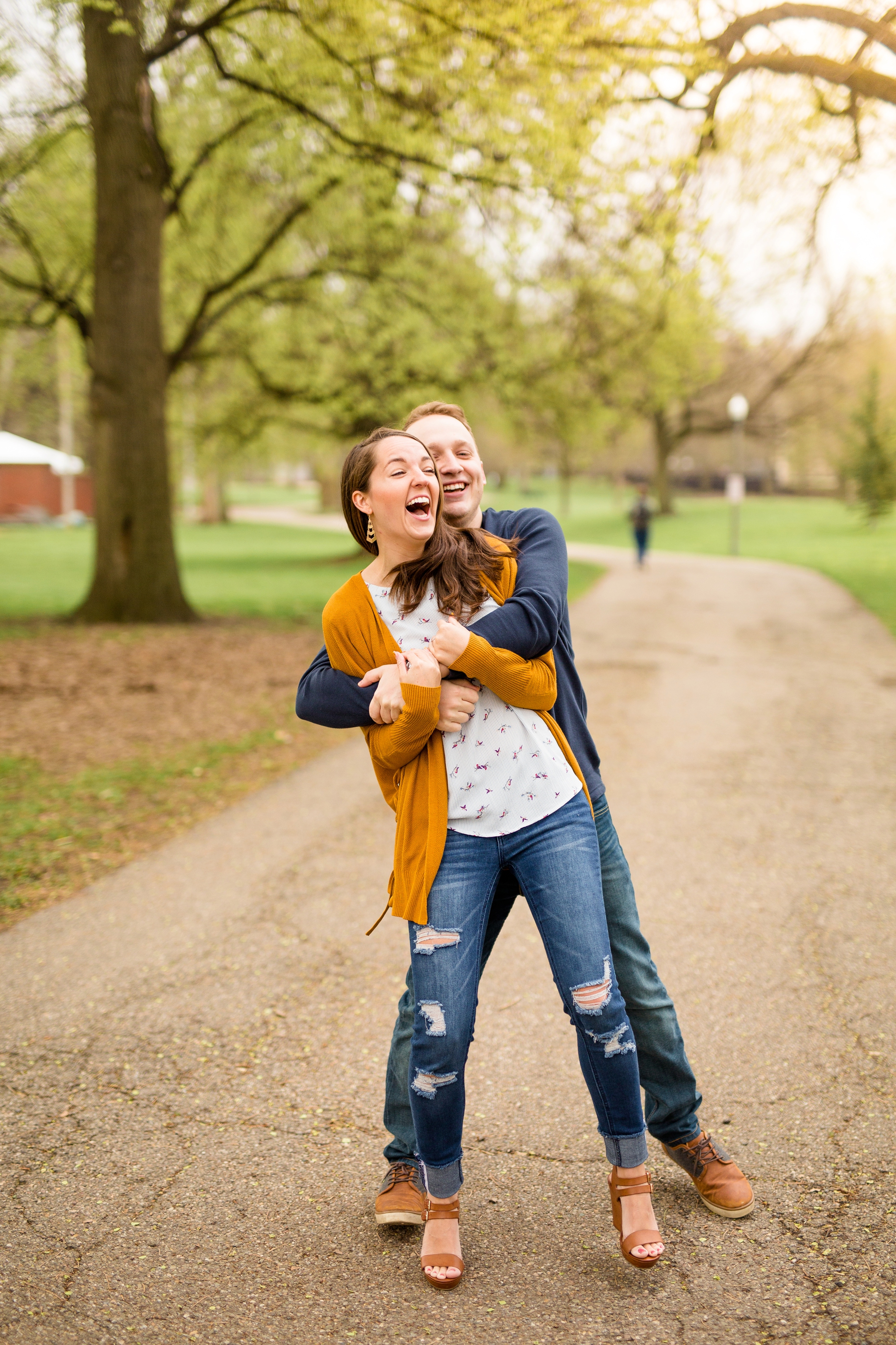 allegheny commons park engagement photos, north shore engagement photos, north side engagement photos, mexican war streets, spring pittsburgh engagement, pittsburgh wedding photos