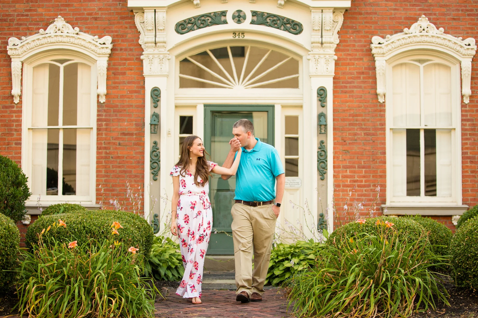 Lauren + Cody: Downtown Beaver, PA Engagement Photos