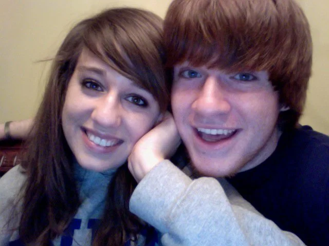 I always thought Nick had the best redheaded Justin Bieber hair when we were in high school 😍And this was back in the day when it was cool to take photos via the PhotoBooth on your computer.