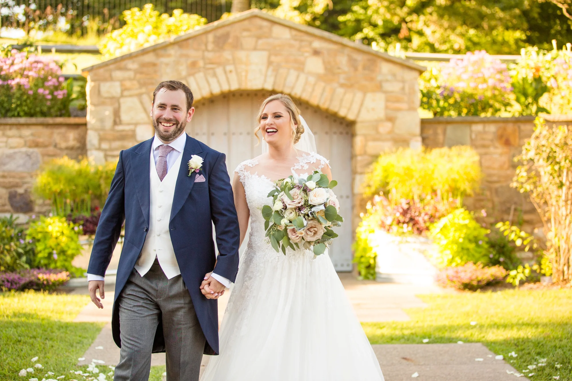Jenna + Tom: Pittsburgh Botanic Garden Wedding Photos