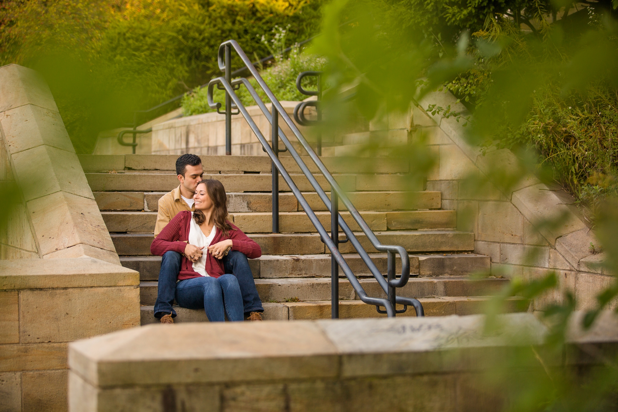 pittsburgh wedding photographer, pittsburgh engagement photos, best spot in pittsburgh for photo shoot, highland park engagement pictures, downtown pittsburgh engagement photos