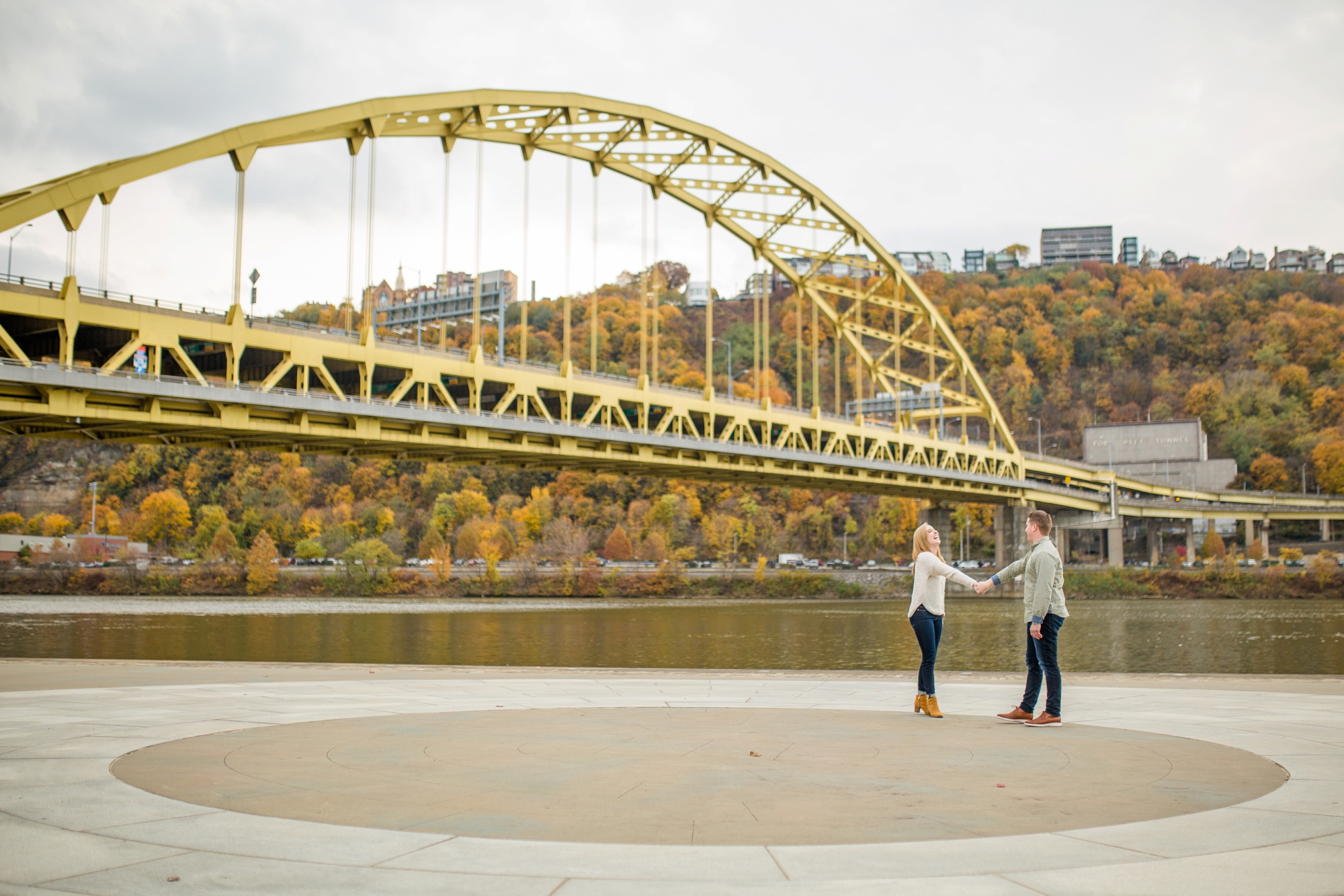 pittsburgh wedding photographer, pittsburgh engagement photos, best spot in pittsburgh for photo shoot, highland park engagement pictures, point state park engagement photos