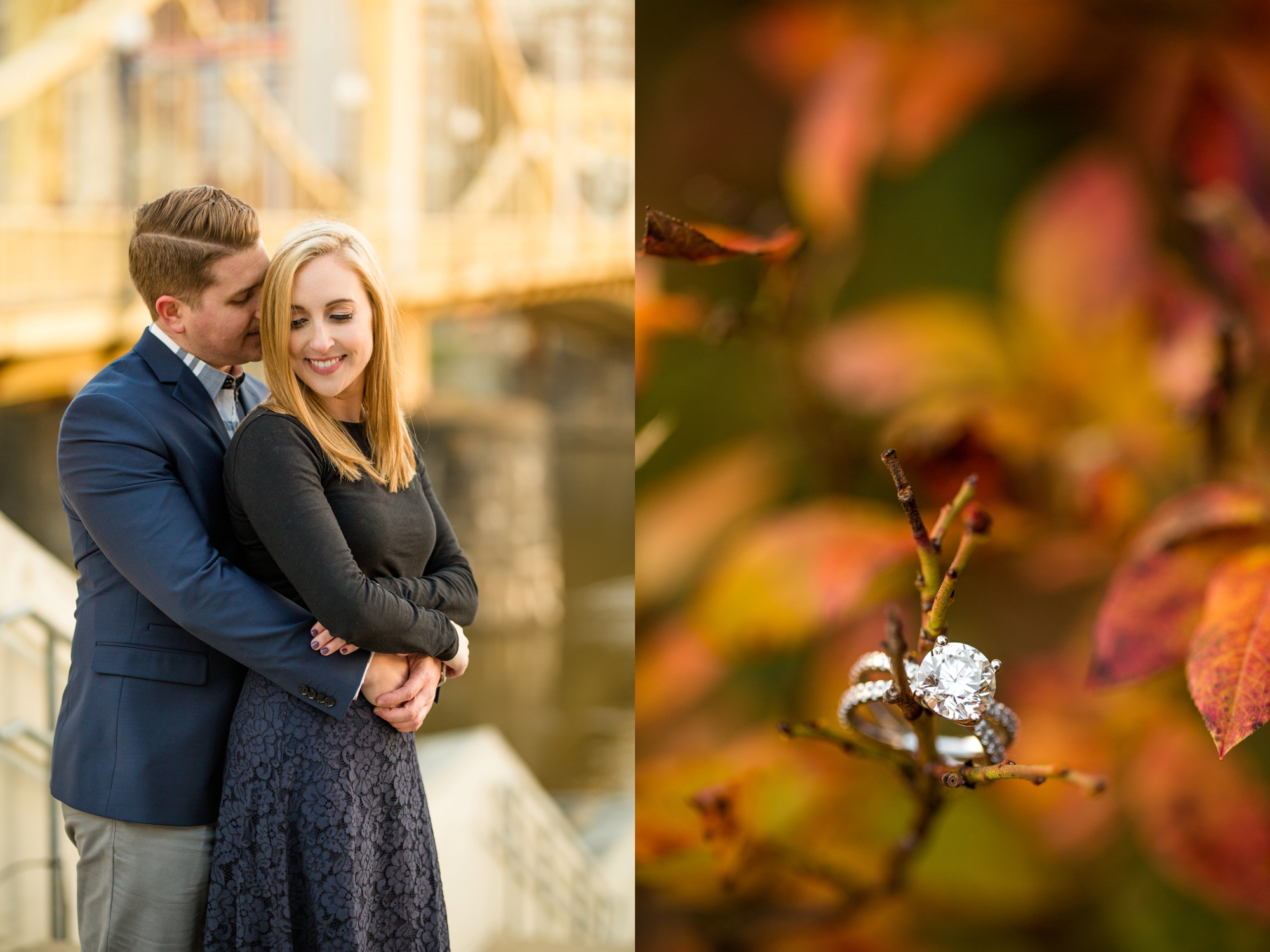 pittsburgh wedding photographer, pittsburgh engagement photos, best spot in pittsburgh for photo shoot, highland park engagement pictures, point state park engagement photos