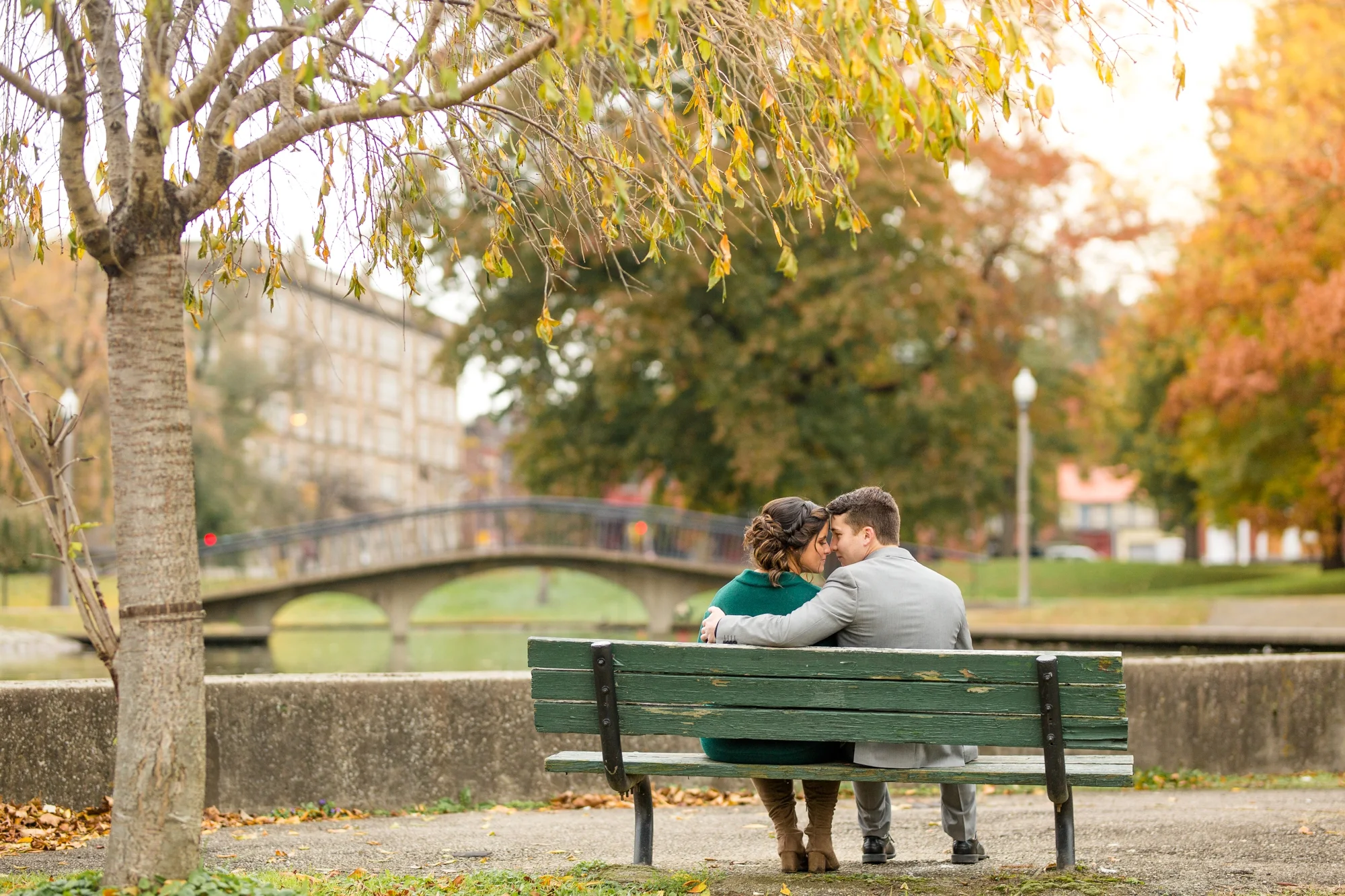 pittsburgh wedding photographer, pittsburgh engagement photos, best spot in pittsburgh for photo shoot, highland park engagement pictures, allegheny commons park engagement photos, mexican war street