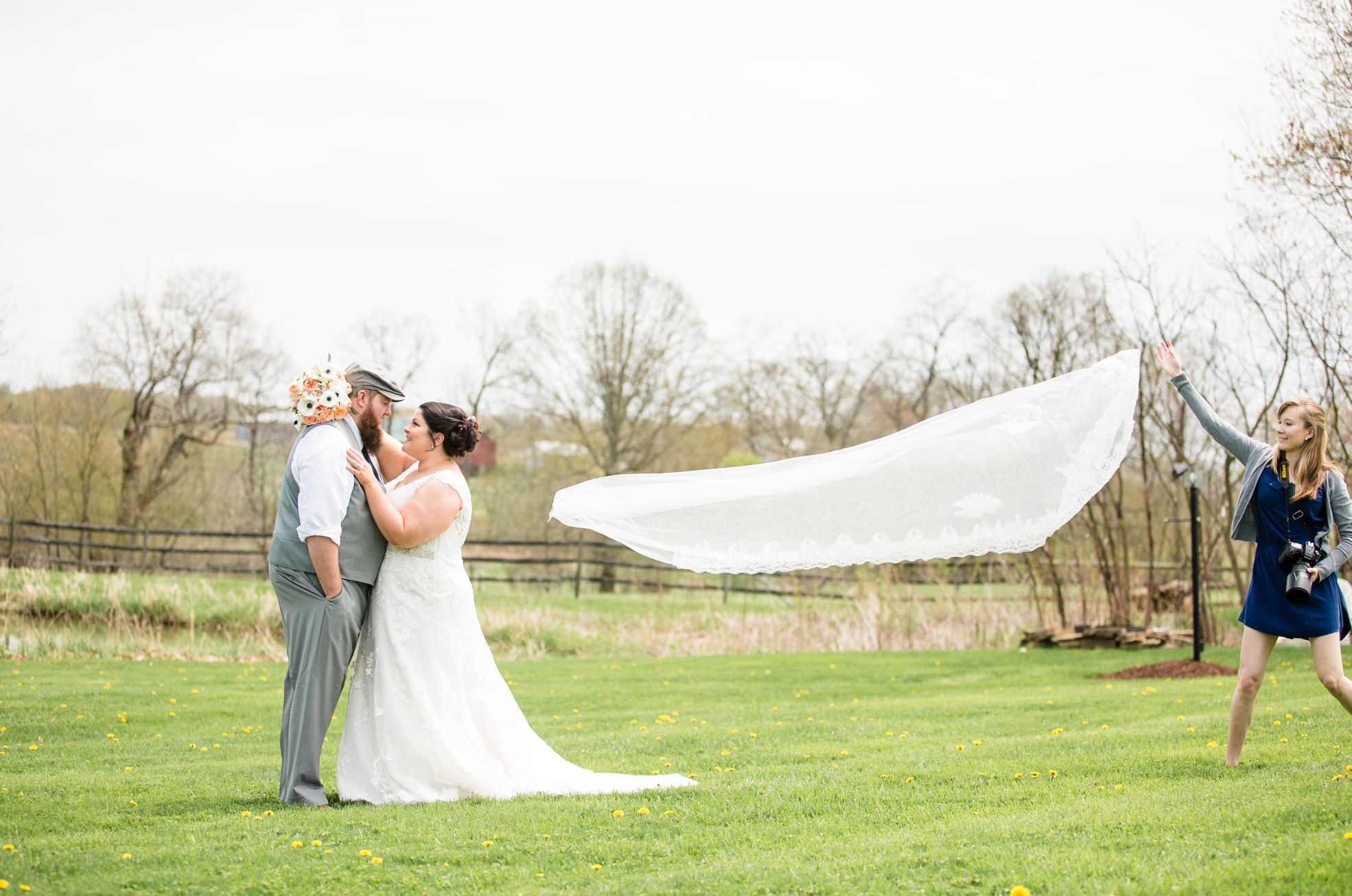 The veil was not harmed in the making of this shot!