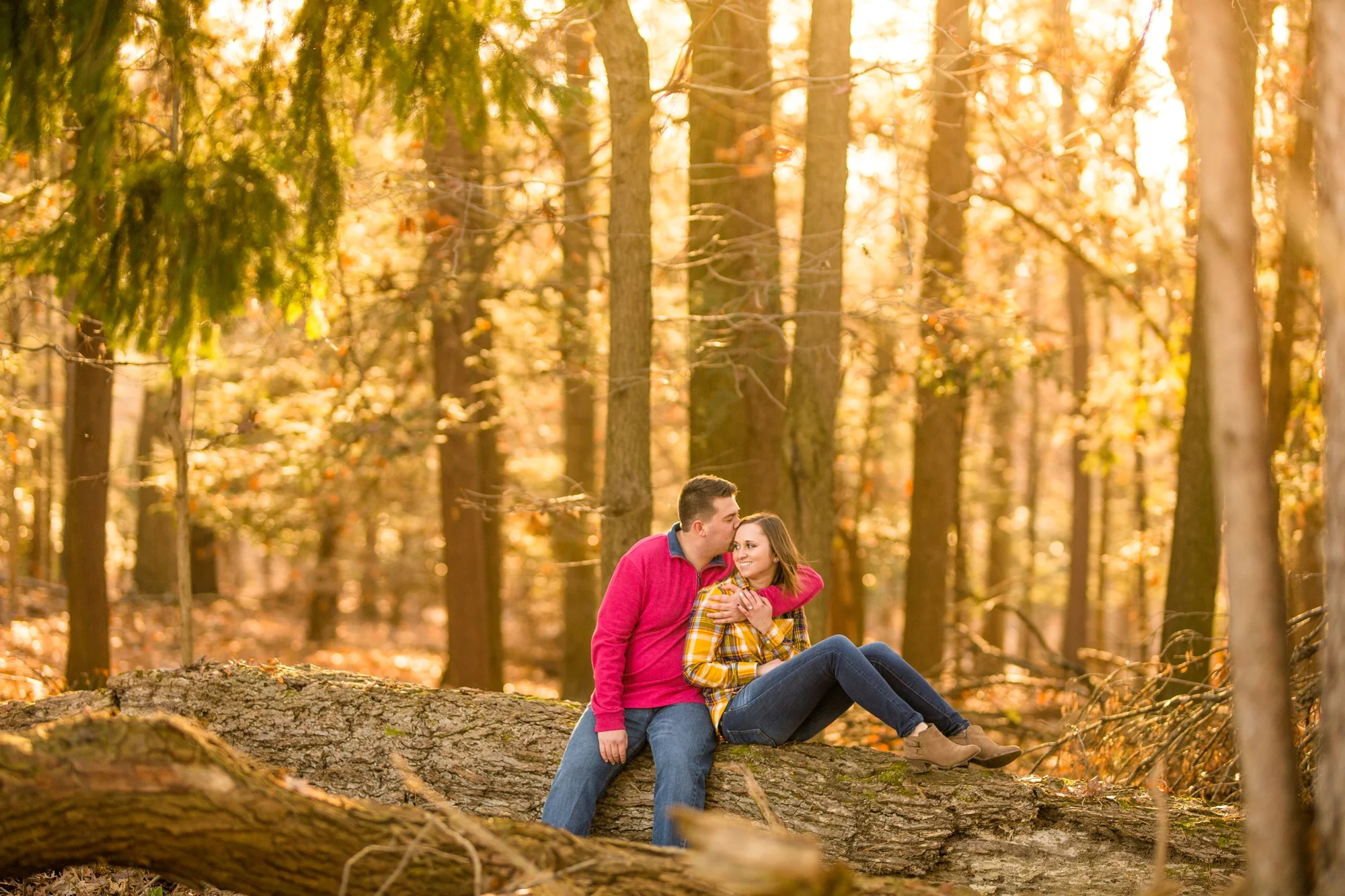 Erica + Rio: Hartwood Acres Engagement Photos