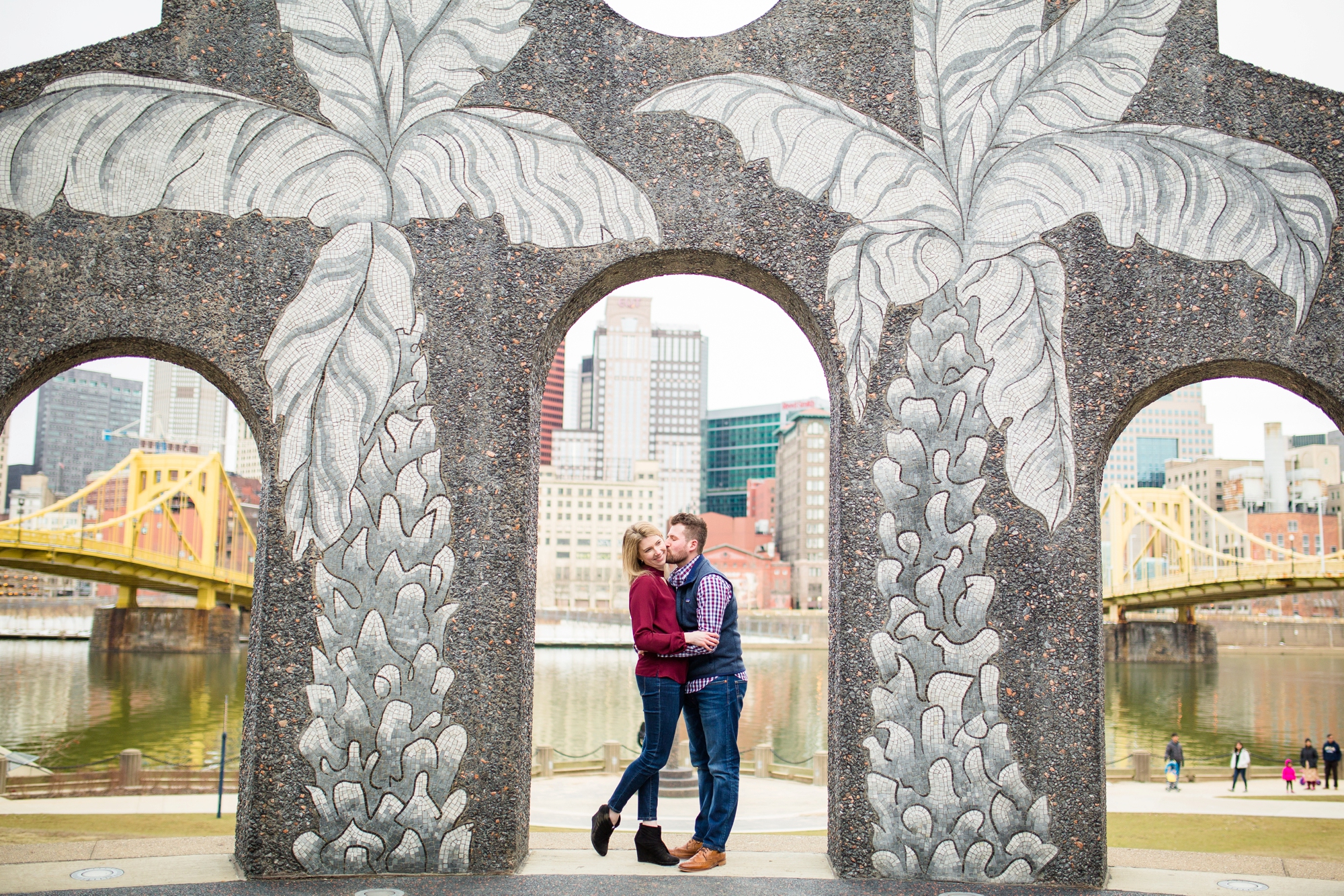 the best pittsburgh wedding photographers, best location for photoshoot in pittsburgh, pittsburgh engagement photos, hardwood acres engagement photos, mellon park, mcconnells mill engagement photos