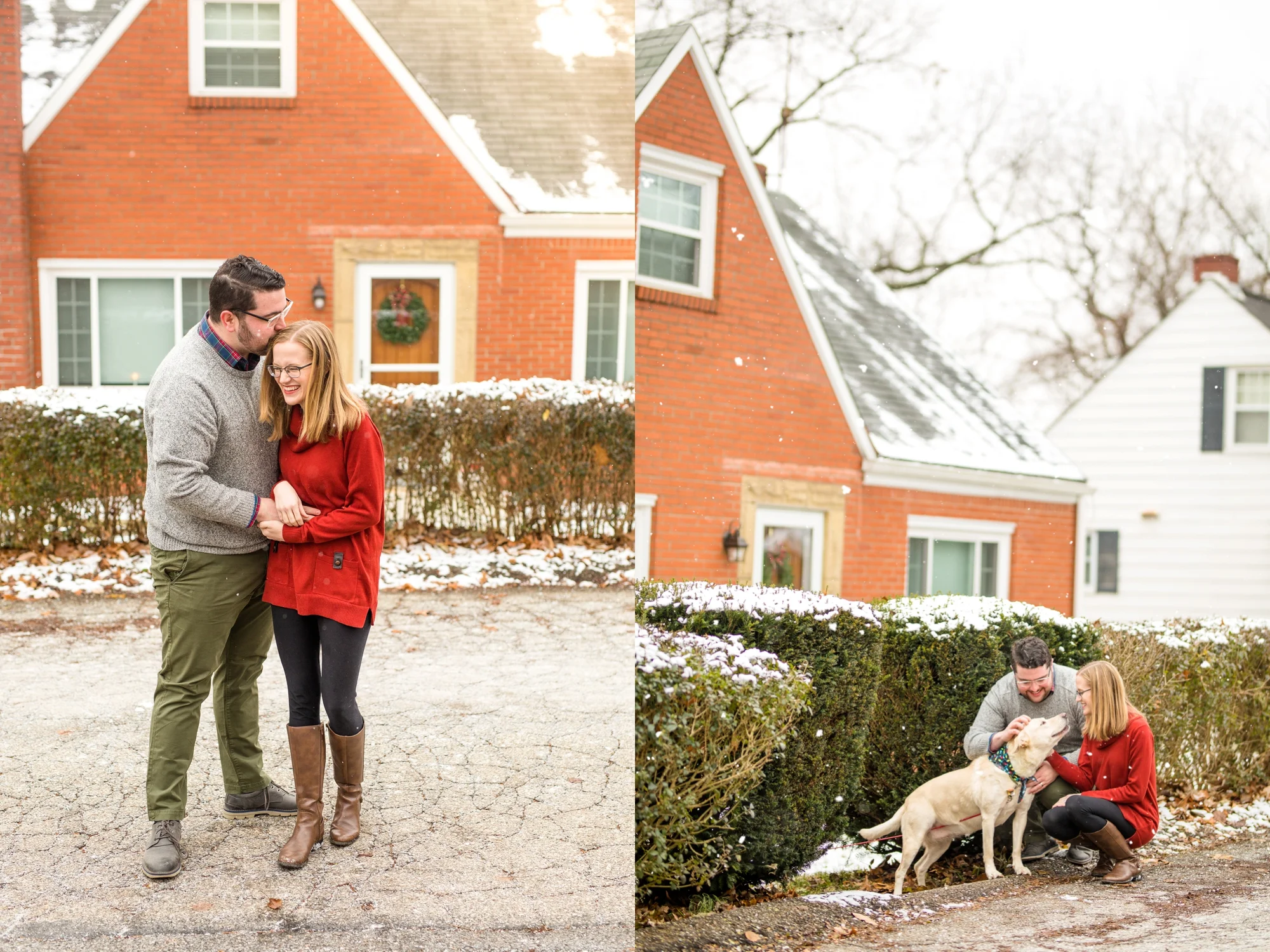the best pittsburgh wedding photographers, best location for photoshoot in pittsburgh, pittsburgh engagement photos, in home couples session, cozy
