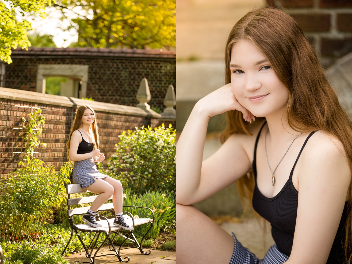 pittsburgh senior photographer, pittsburgh senior pictures, location ideas for senior photos, mellon park senior photos, phipps conservatory senior photos, places for photoshoot in pittsburgh