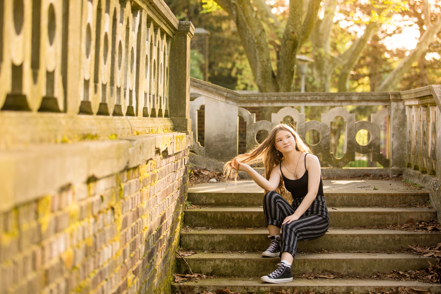 pittsburgh senior photographer, pittsburgh senior pictures, location ideas for senior photos, mellon park senior photos, phipps conservatory senior photos, places for photoshoot in pittsburgh