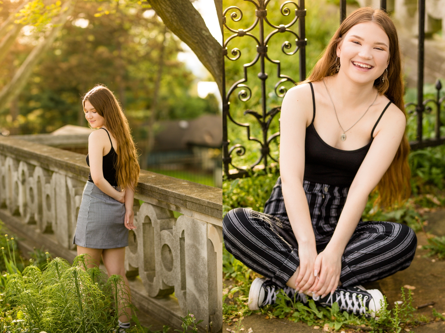 pittsburgh senior photographer, pittsburgh senior pictures, location ideas for senior photos, mellon park senior photos, phipps conservatory senior photos, places for photoshoot in pittsburgh