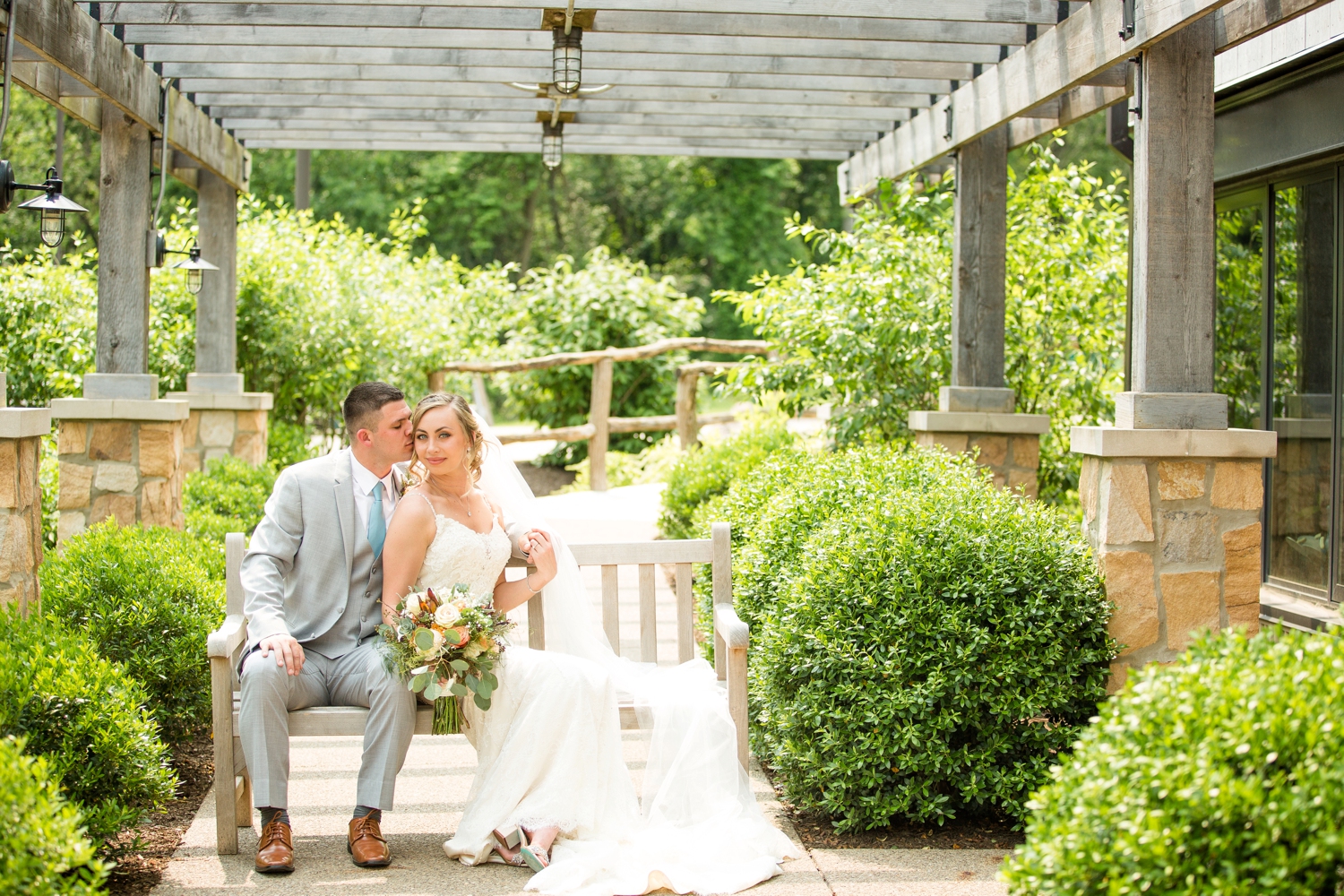 Cassidy & Dylan Pittsburgh Botanic Garden Wedding Photos