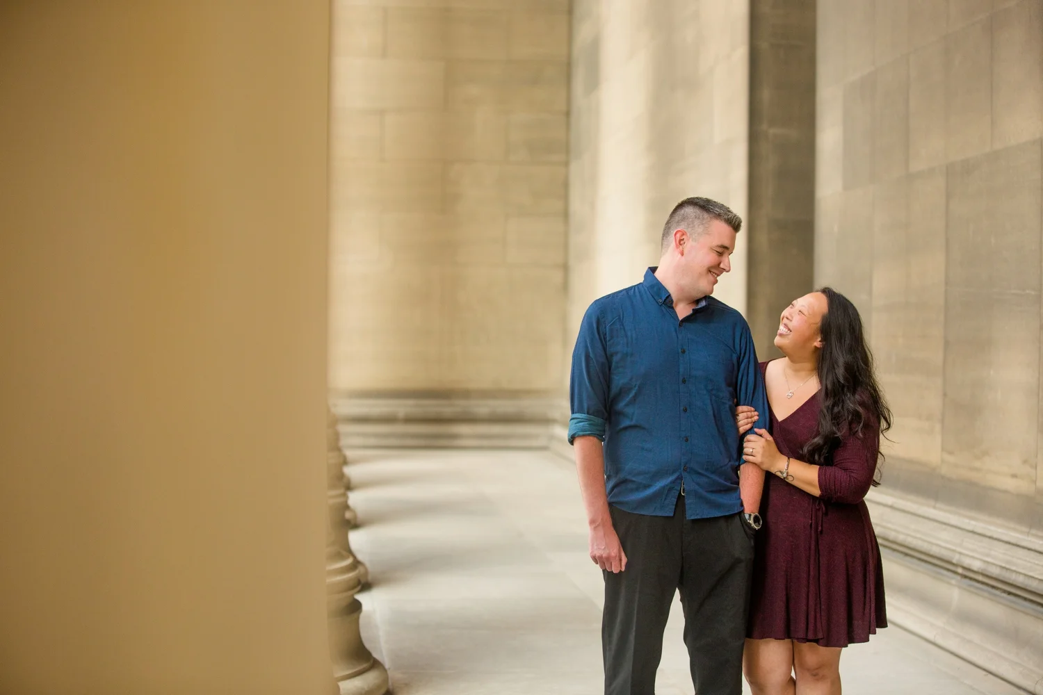 pittsburgh wedding photographer, mellon institute columns wedding photos, mellon park engagement photos, places in pittsburgh for wedding photos