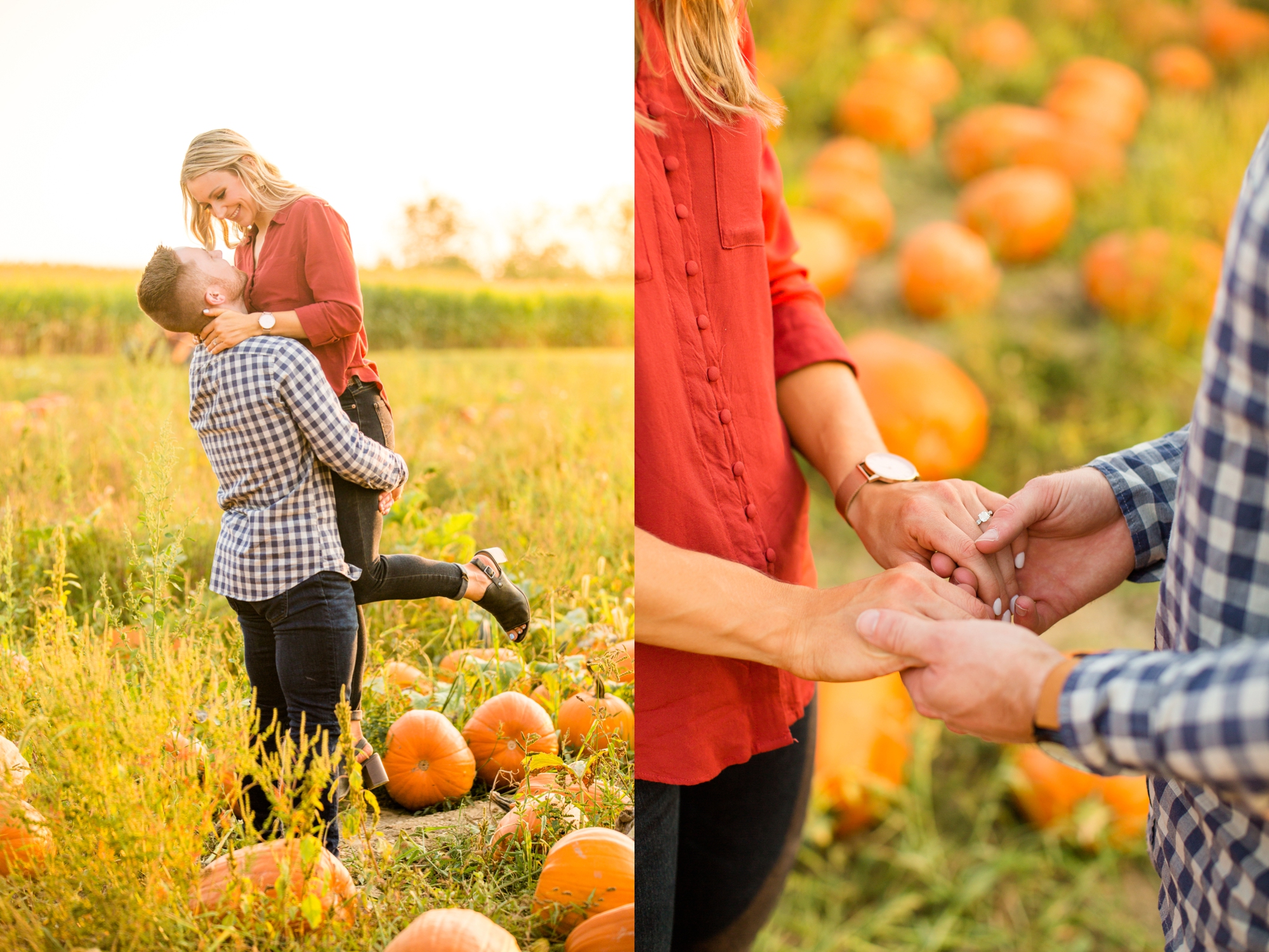 pittsburgh engagement photographer, pittsburgh wedding photographer, soergels orchard engagement photos, fall engagement session ideas, historic harmony engagement photos