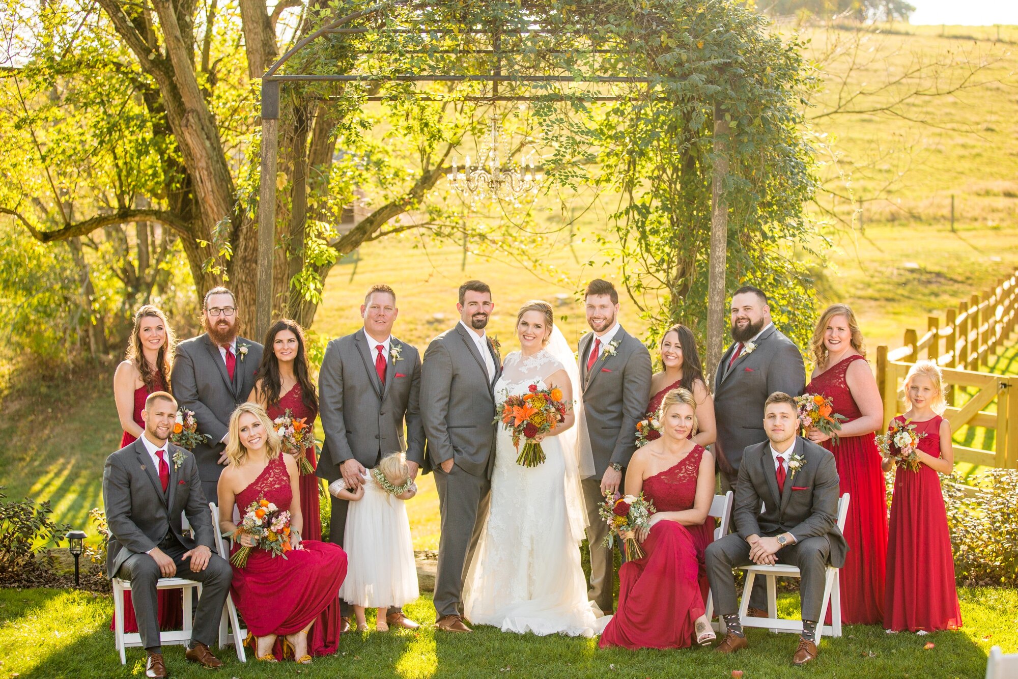 Alyssa & Ben: Vibrant Autumn Shady Elms Farm Wedding — Jenna Hidinger ...