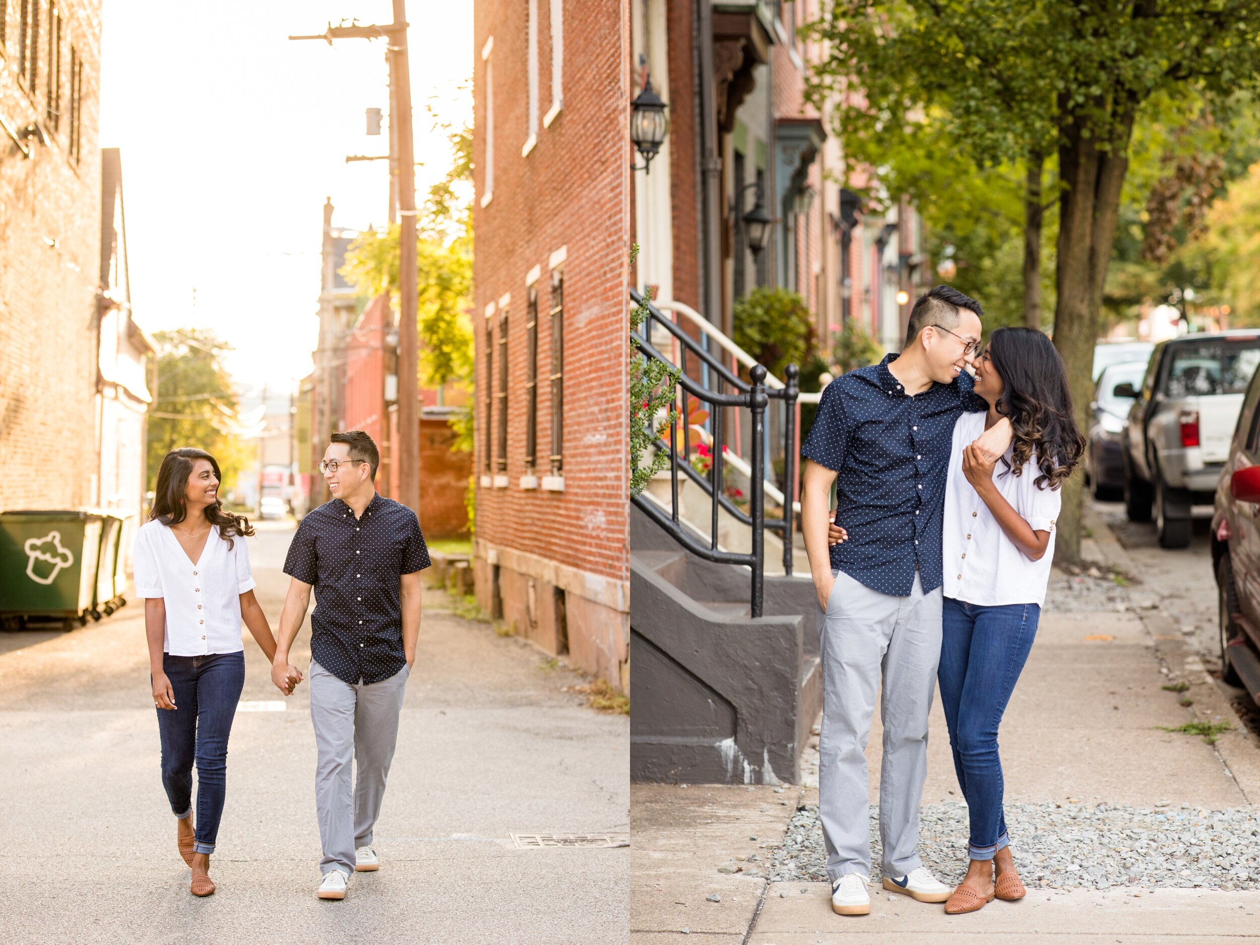 mexican war streets pittsburgh engagement photos, north shore pittsburgh engagement photos, allegheny commons park photos, pittsburgh engagement photographer, zelienople photographer