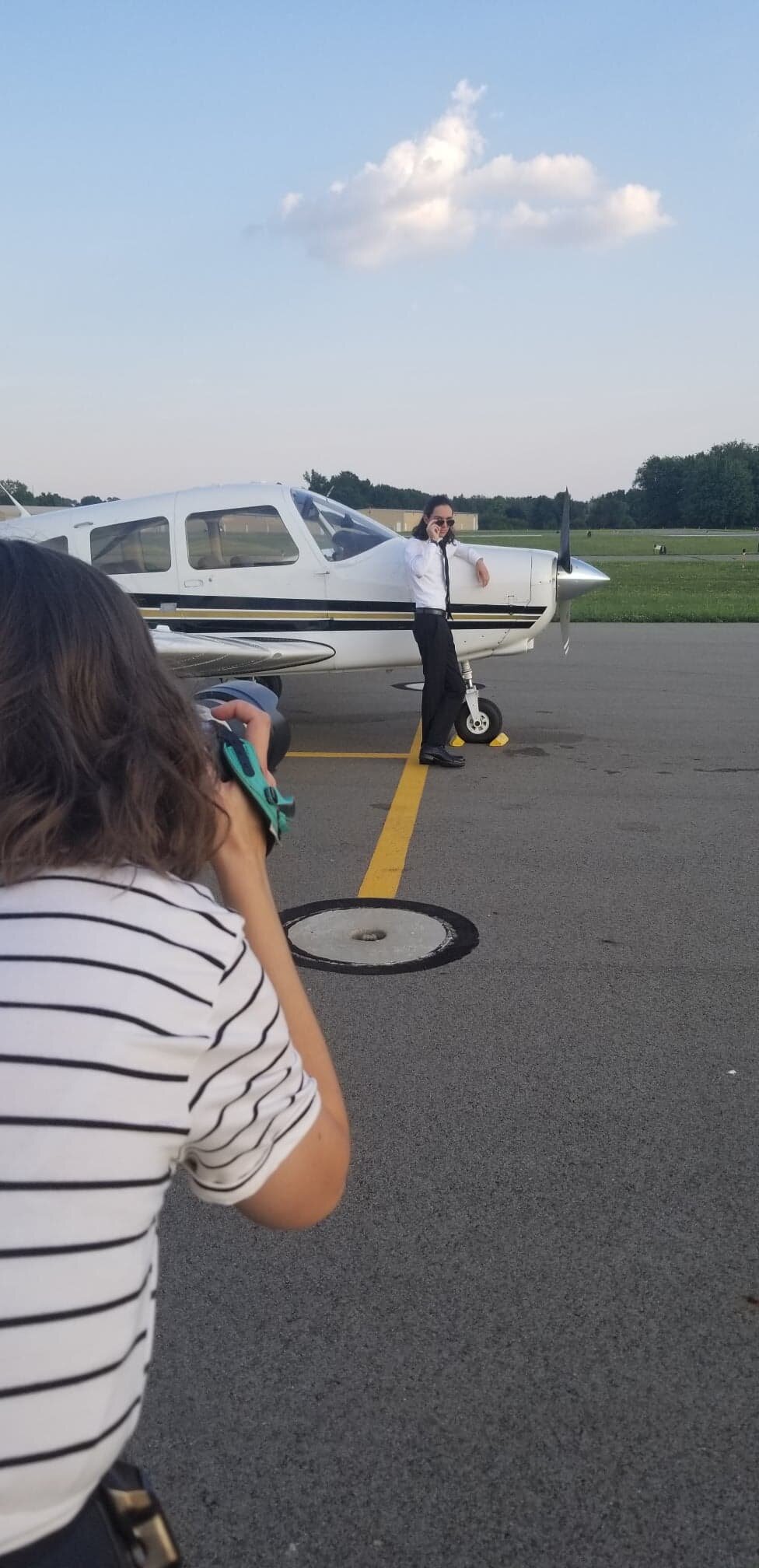  One of the coolest senior sessions I've had to date! We shot at the Butler Airport. 