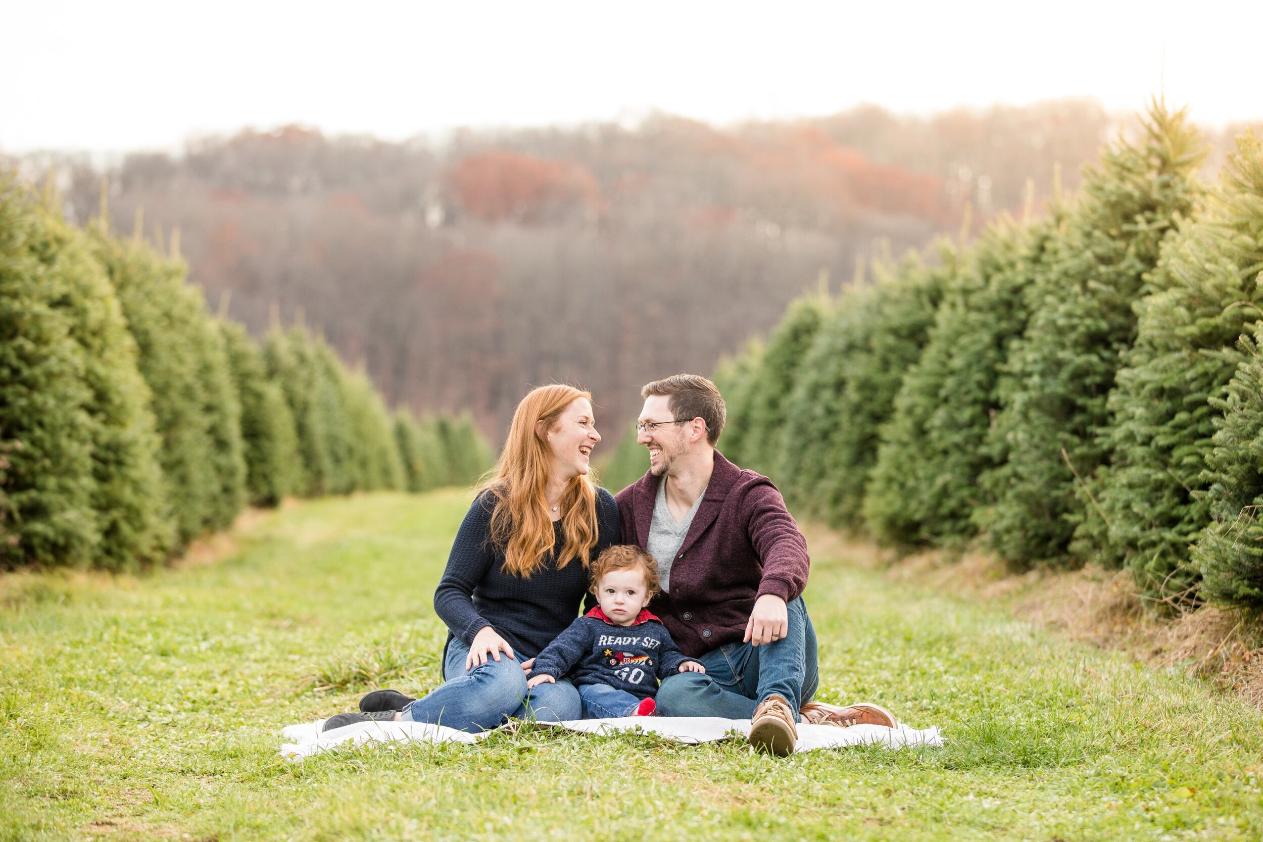 christmas mini sessions pittsburgh, christmas tree farm mini sessions pittsburgh, fall mini sessions pittsburgh, zelienople family photographer, lake forest gardens fombell pa