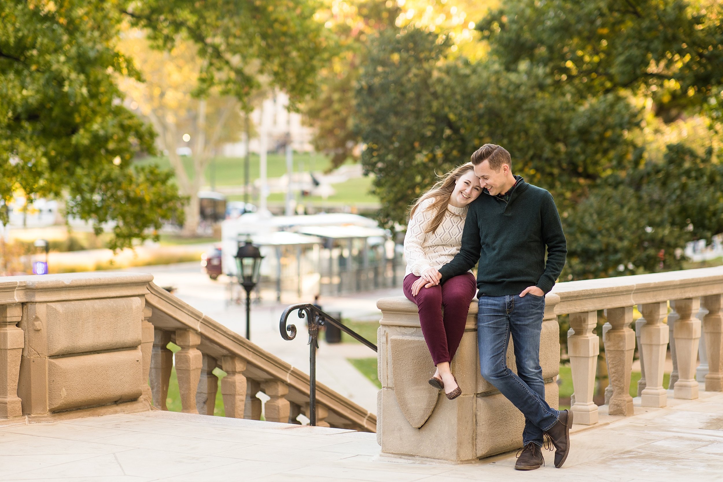 pittsburgh anniversary photographer, oakland engagement photos, university of pittsburgh engagement photos, heinz chapel engagement photos, cathedral of learning engagement photos