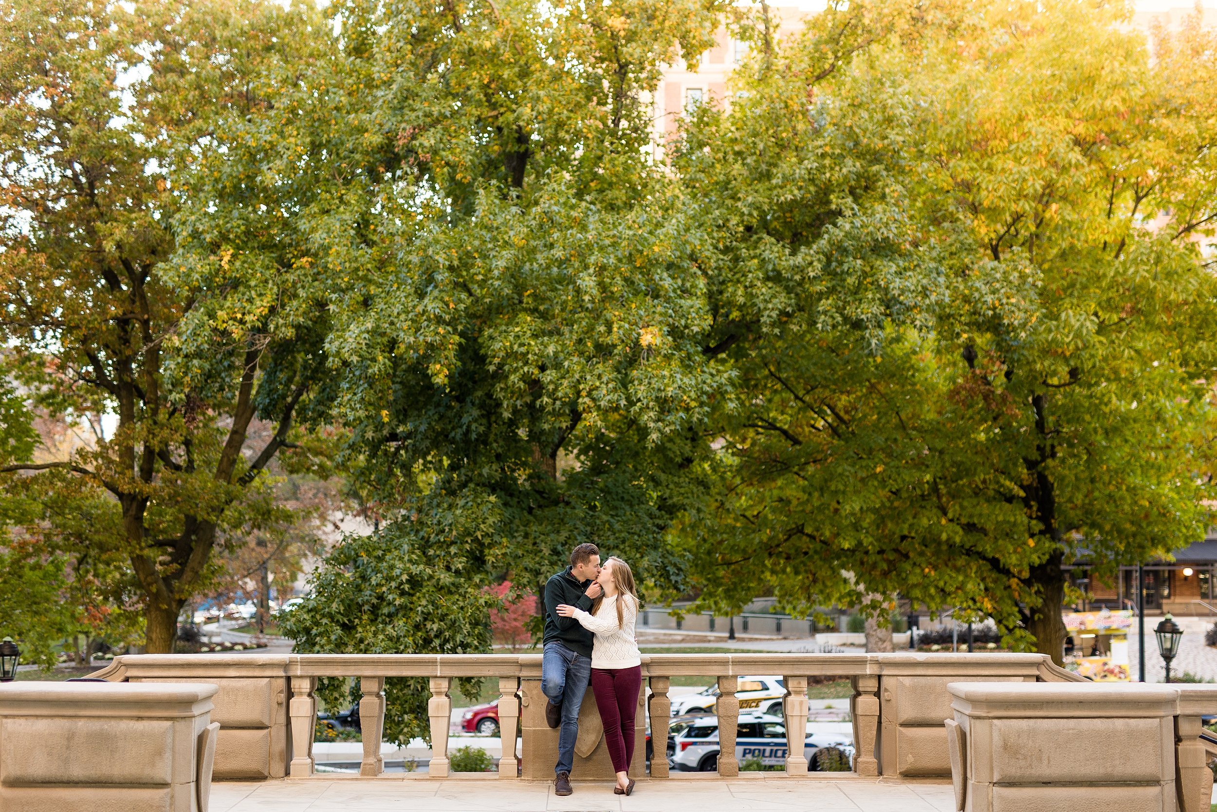 pittsburgh anniversary photographer, oakland engagement photos, university of pittsburgh engagement photos, heinz chapel engagement photos, cathedral of learning engagement photos