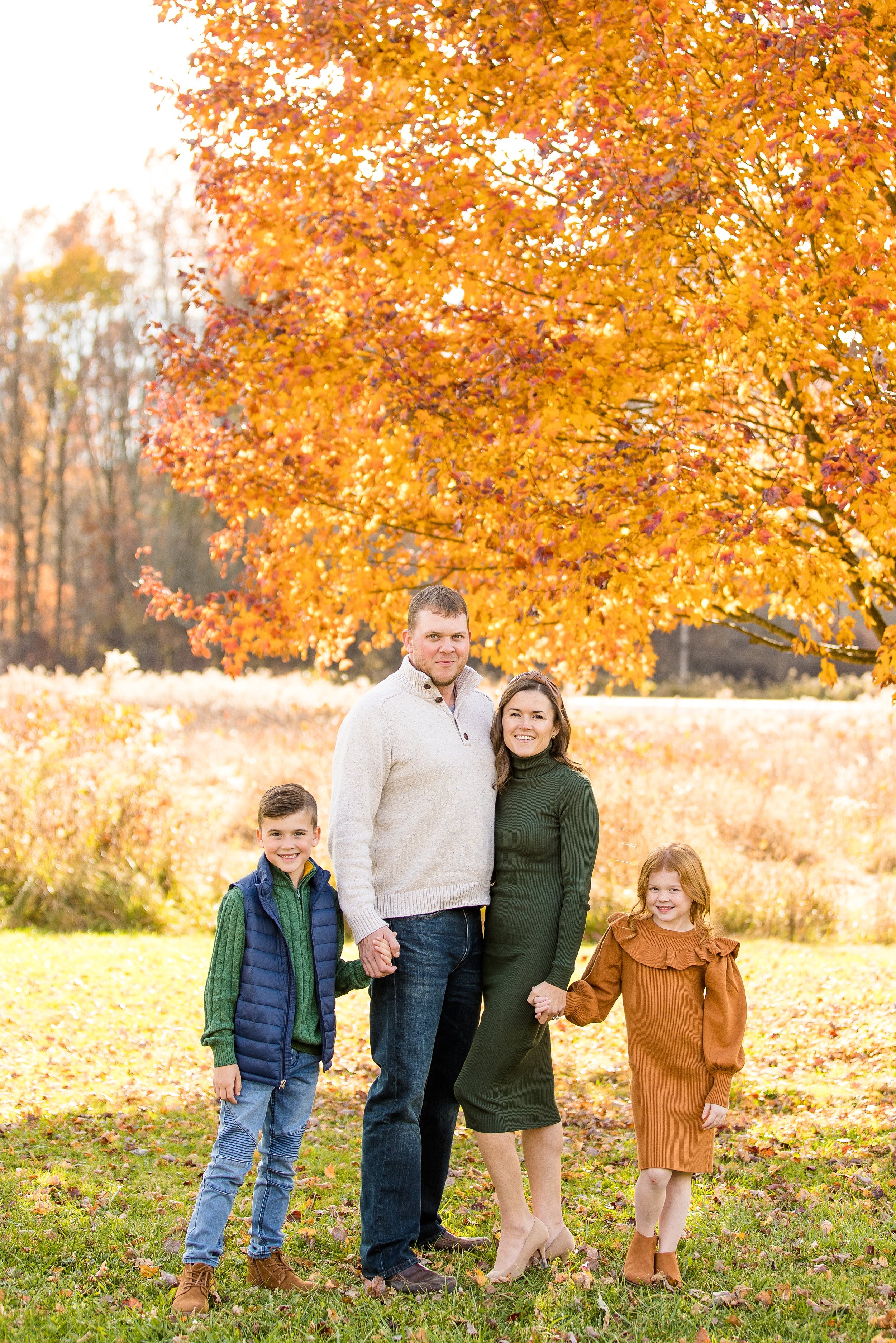 moraine state park family photos, pittsburgh family photographer, cranberry township family photographer, zelienople family photographer, fall family photos pittsburgh