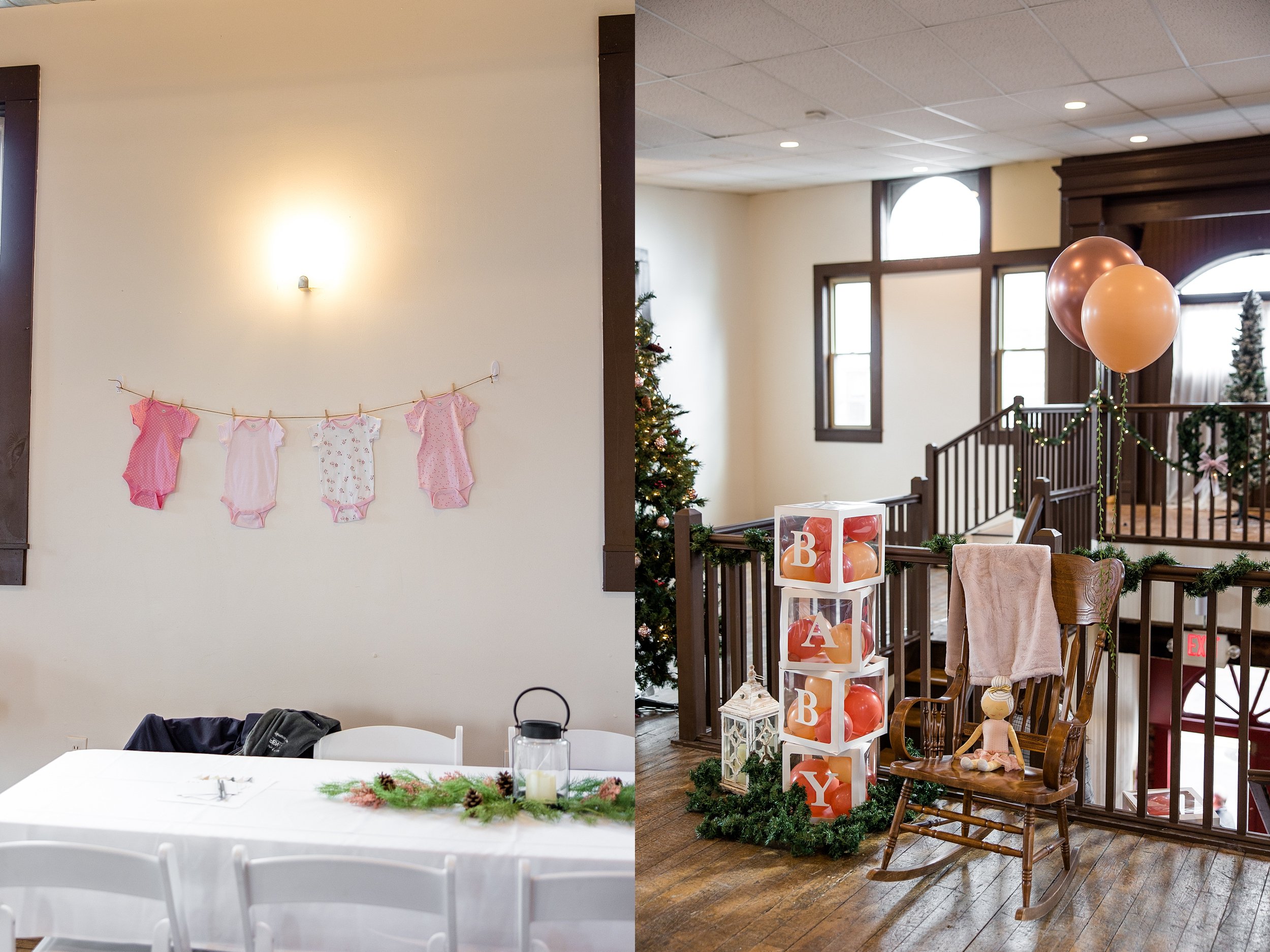 Christmas Themed Baby Shower — Jenna Hidinger Photography