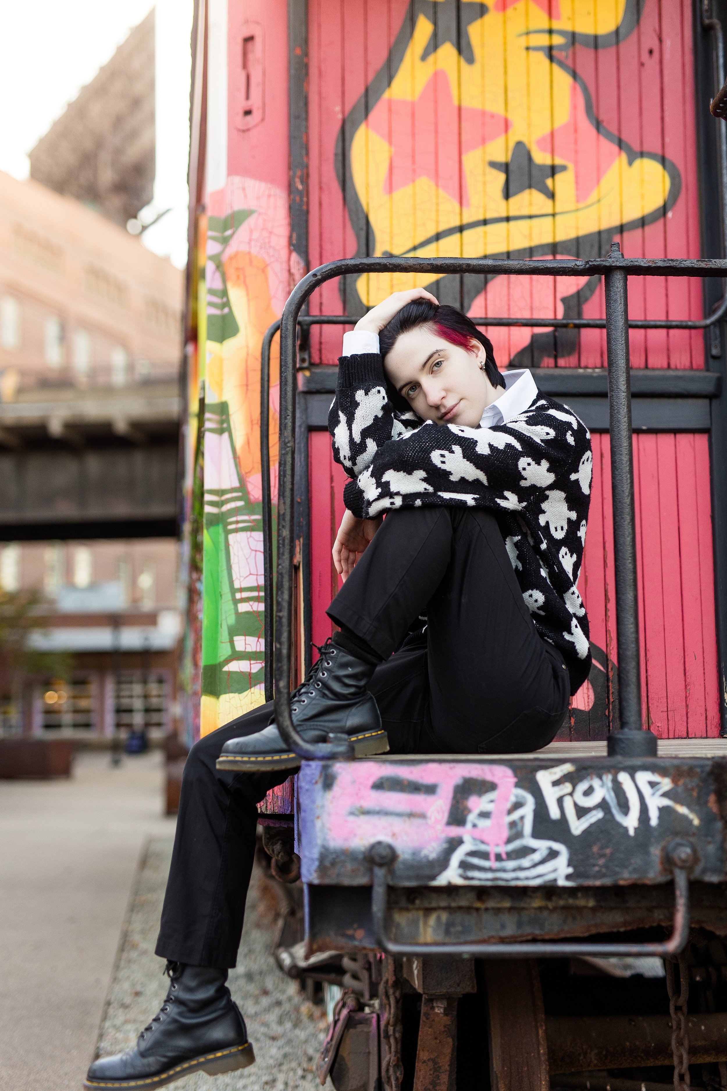 pittsburgh senior photographer, color park pittsburgh senior photos, ideas for photo shoot pittsburgh