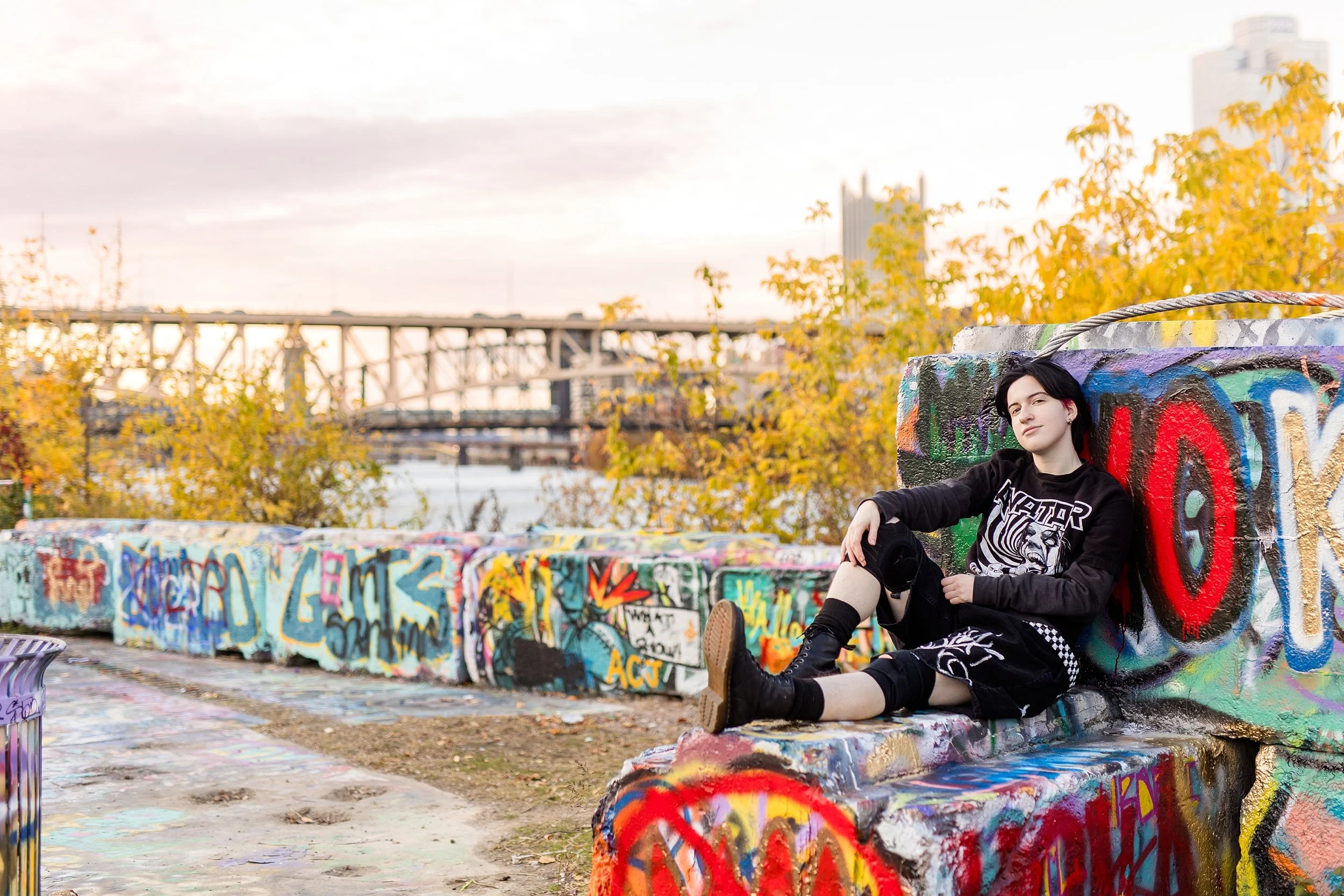 pittsburgh senior photographer, color park pittsburgh senior photos, ideas for photo shoot pittsburgh