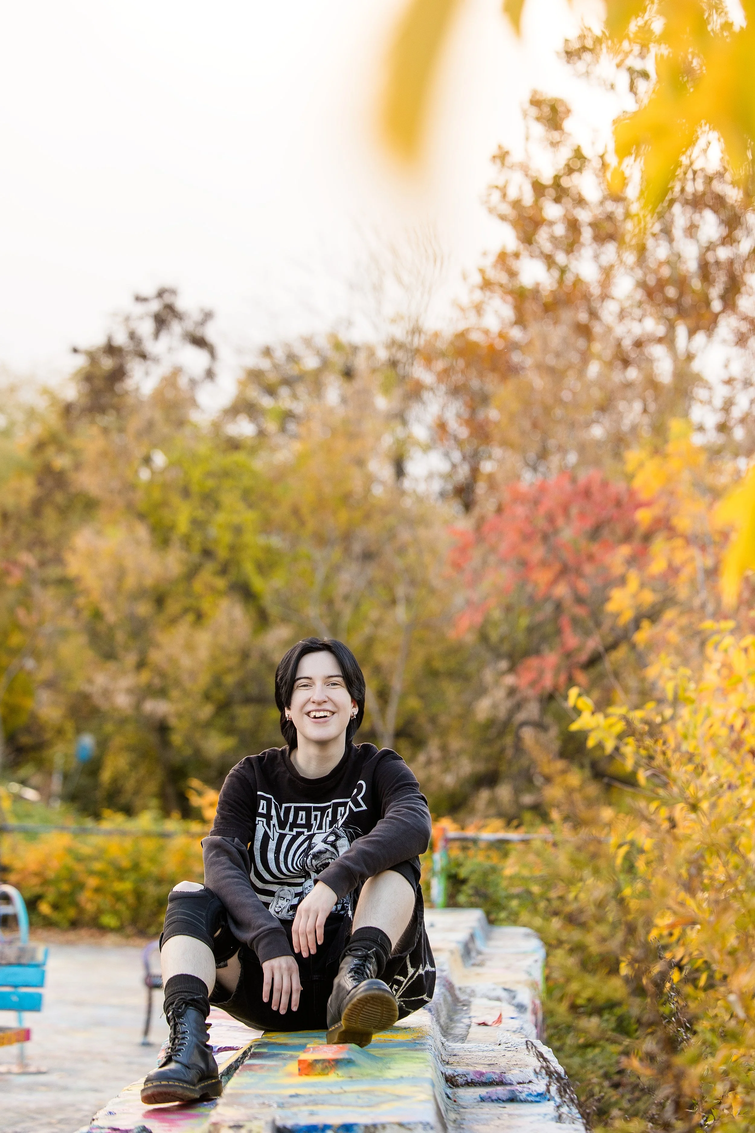 pittsburgh senior photographer, color park pittsburgh senior photos, ideas for photo shoot pittsburgh