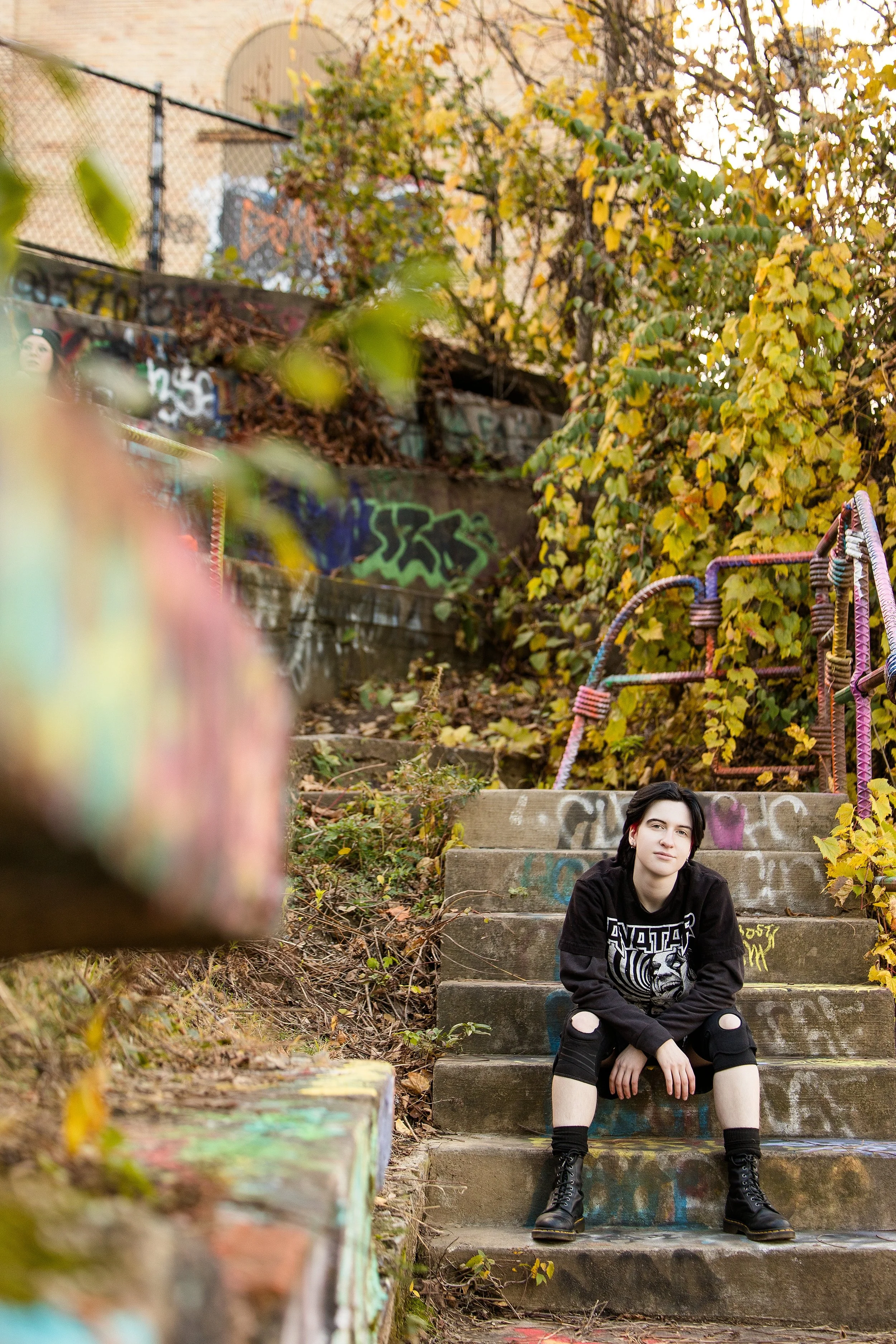 pittsburgh senior photographer, color park pittsburgh senior photos, ideas for photo shoot pittsburgh