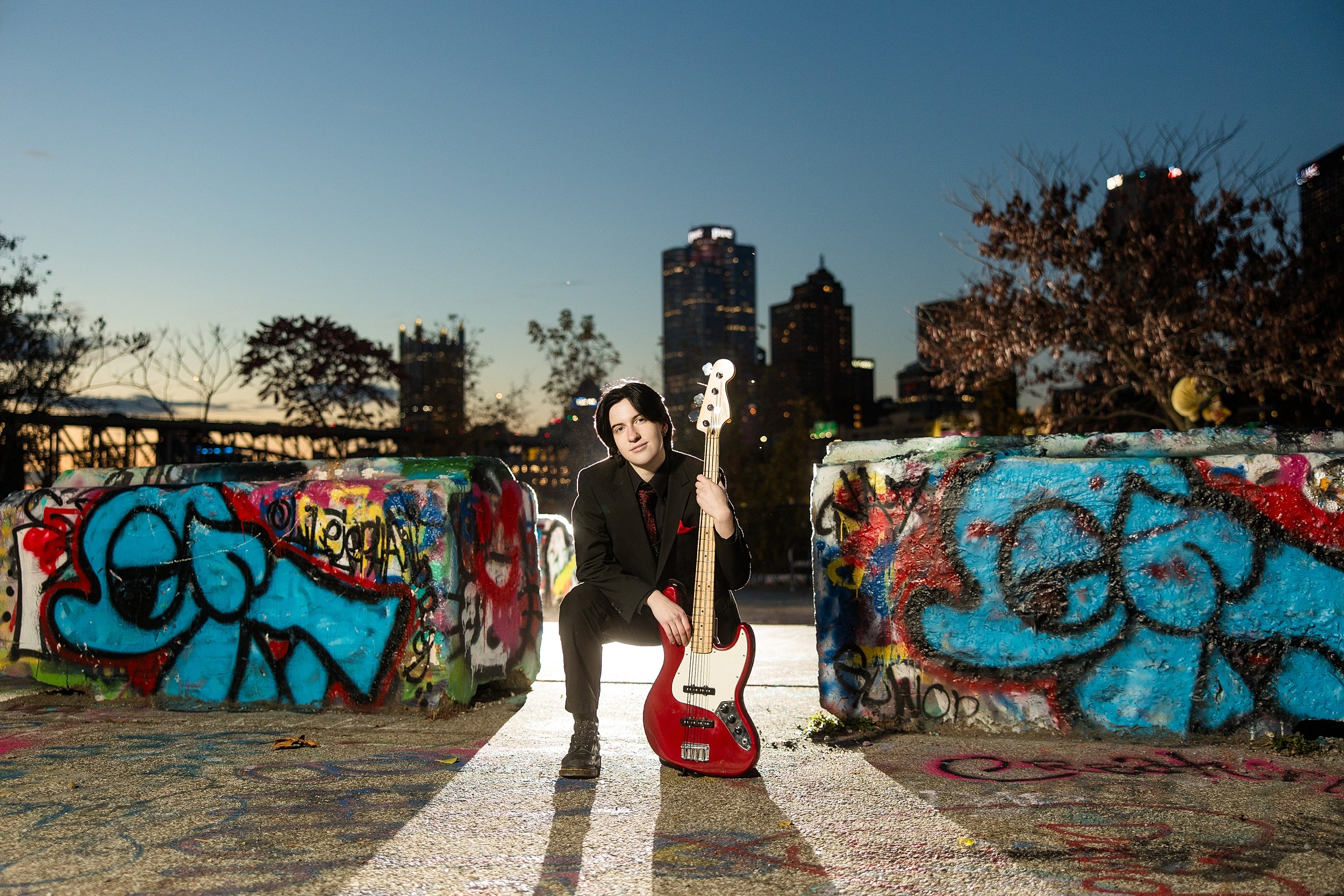 Jayden W: Pittsburgh Color Park Senior Photos