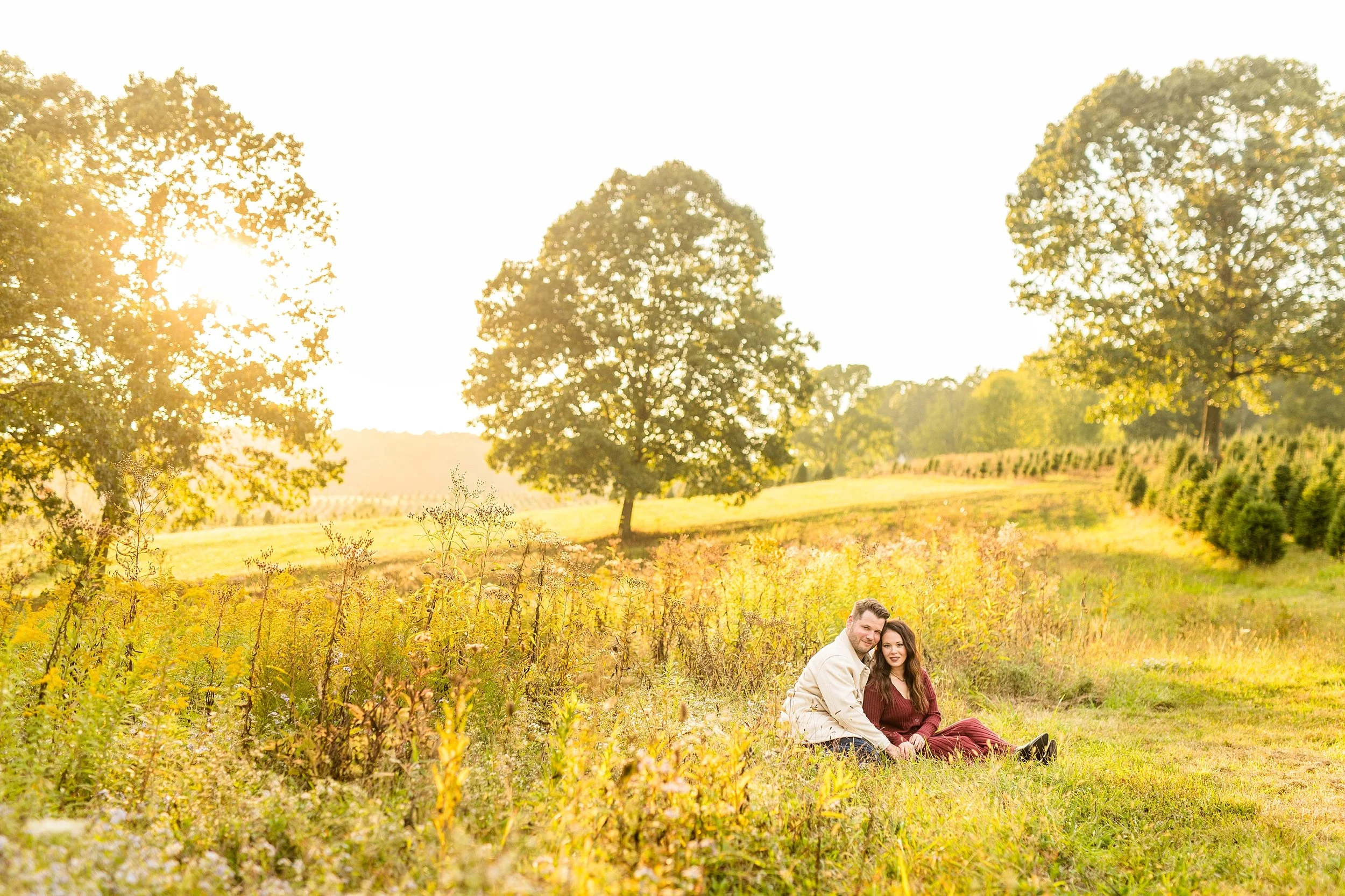 pittsburgh engagement photographer, christmas tree farm pictures pittsburgh, cranberry township photographer, zelienople photographer