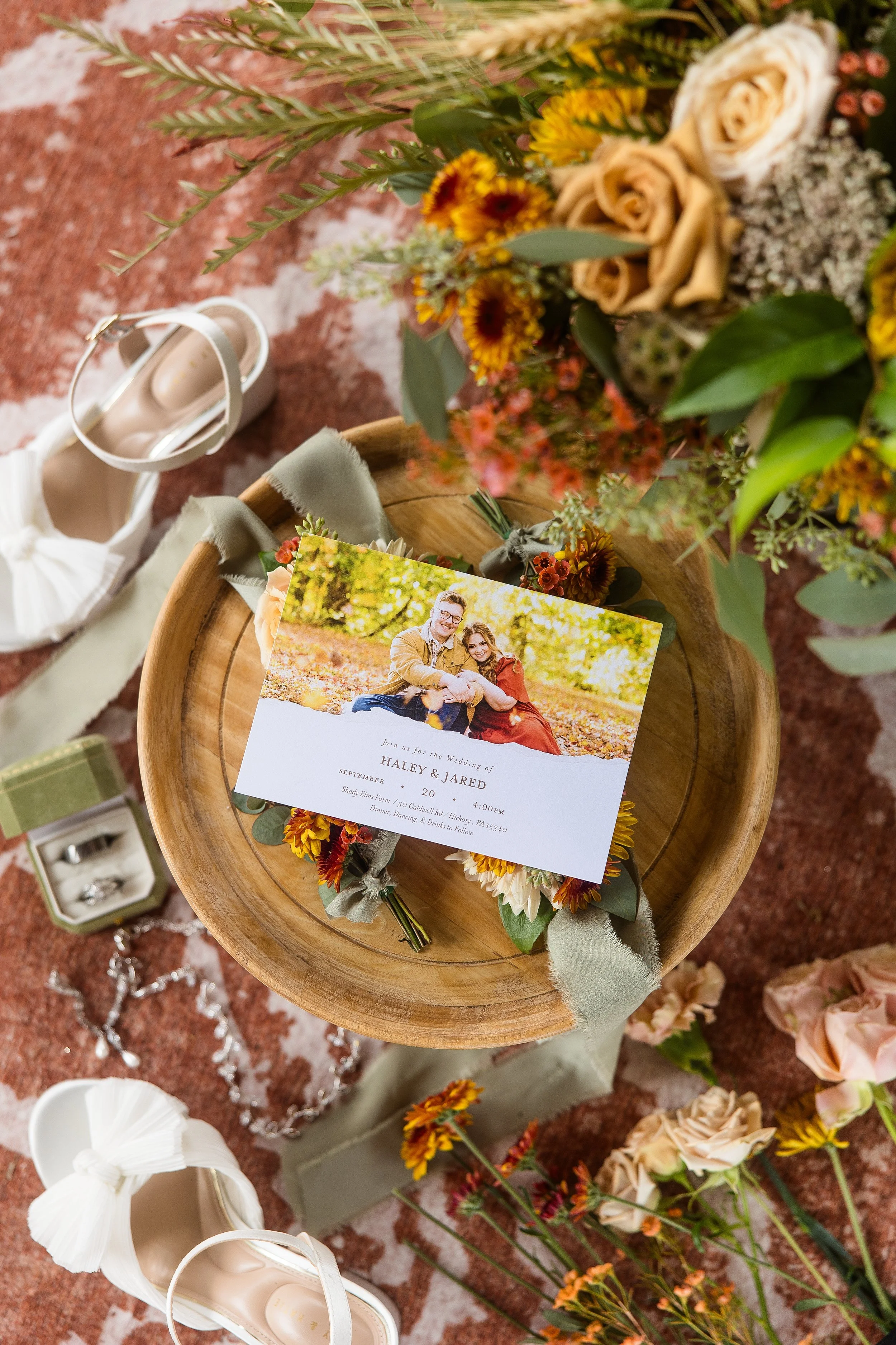 shady elms farm wedding pictures, shady elms farm wedding photos, pittsburgh wedding photographer