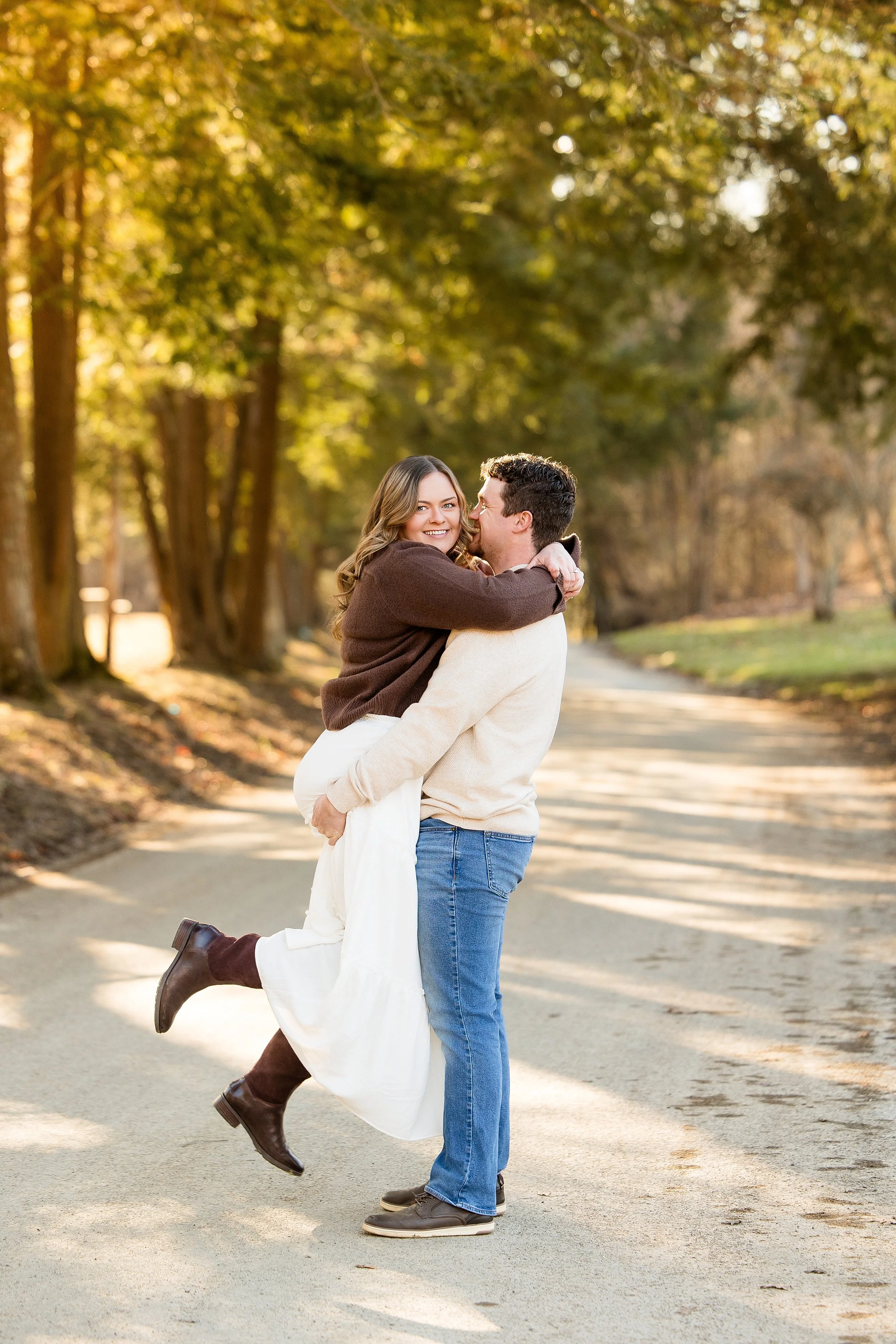 mcconnells mill engagement photos, pittsburgh engagement photographer, locations for engagement photos pittsburgh