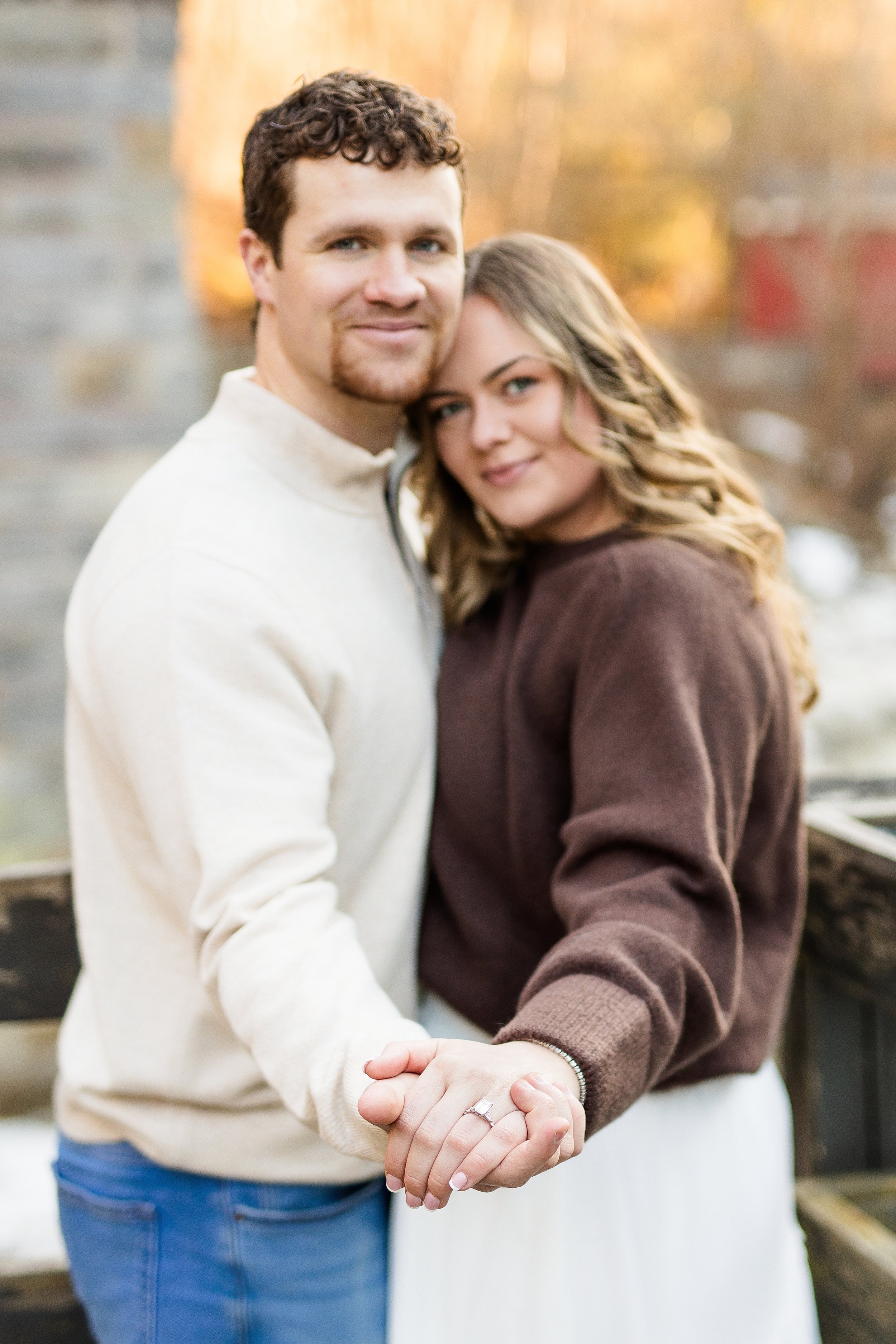 mcconnells mill engagement photos, pittsburgh engagement photographer, locations for engagement photos pittsburgh