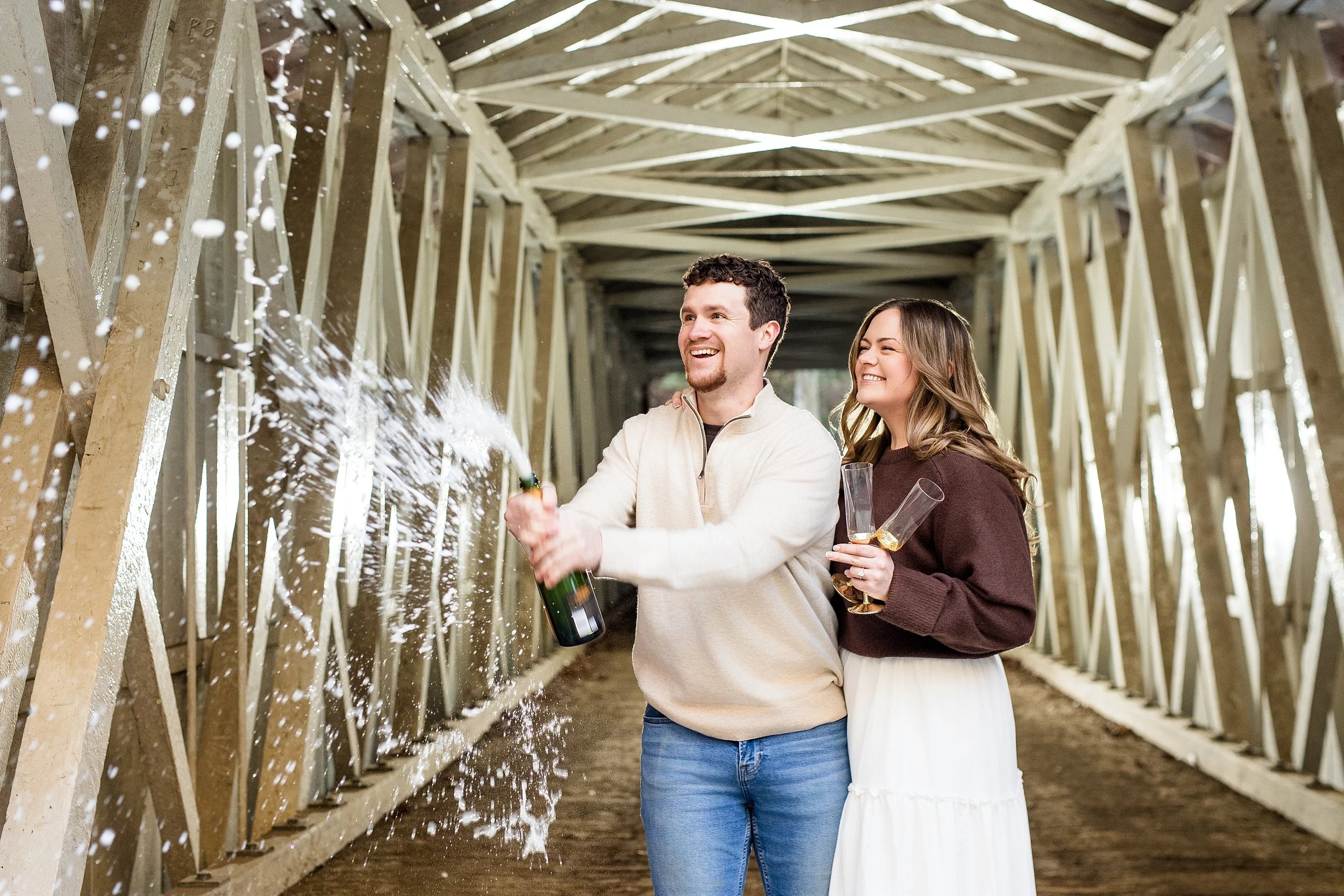 mcconnells mill engagement photos, pittsburgh engagement photographer, locations for engagement photos pittsburgh