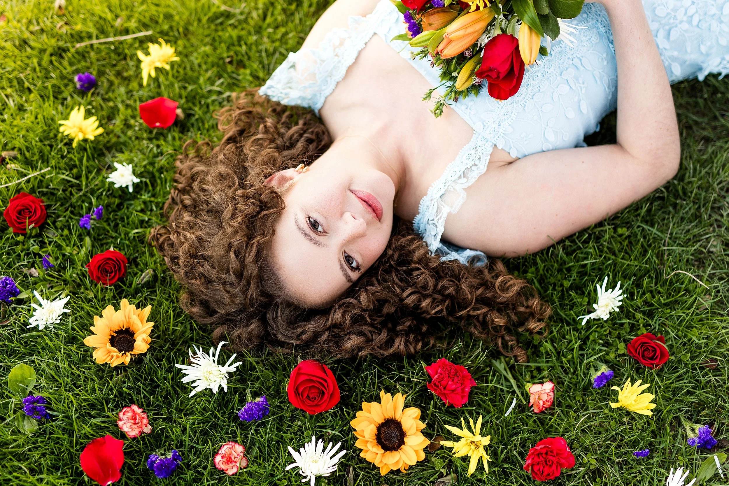 Sophia: Spring Hartwood Acres Mansion Senior Photos