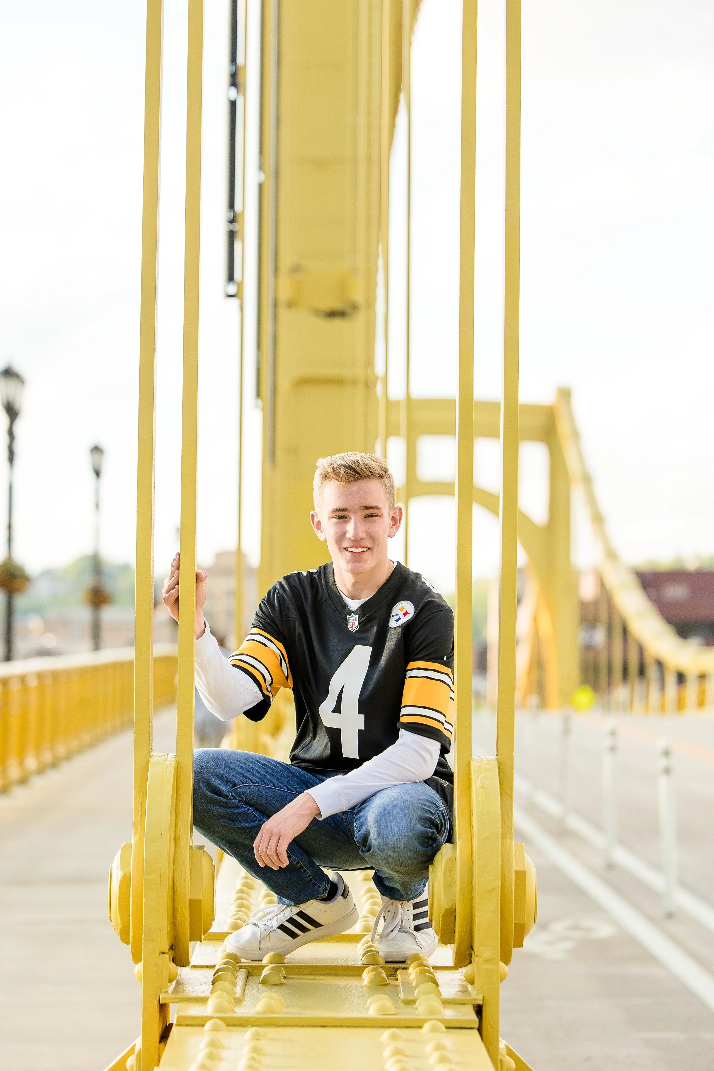 pittsburgh senior pictures, pittsburgh senior photographer, roberto clemente senior pictures, point state park senior photos