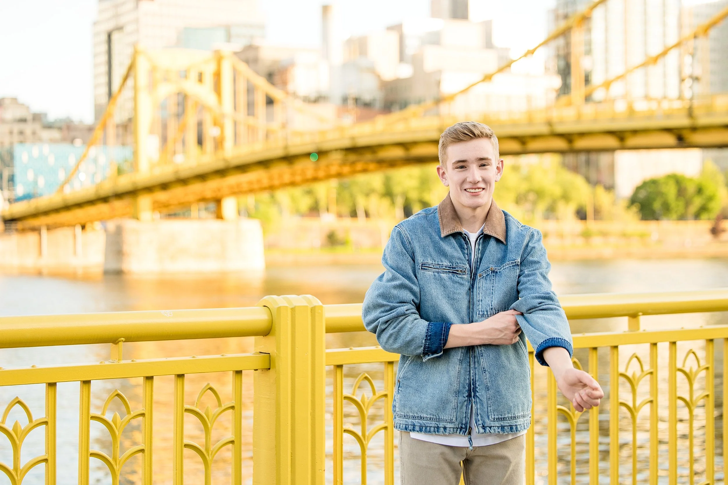 pittsburgh senior pictures, pittsburgh senior photographer, roberto clemente senior pictures, point state park senior photos