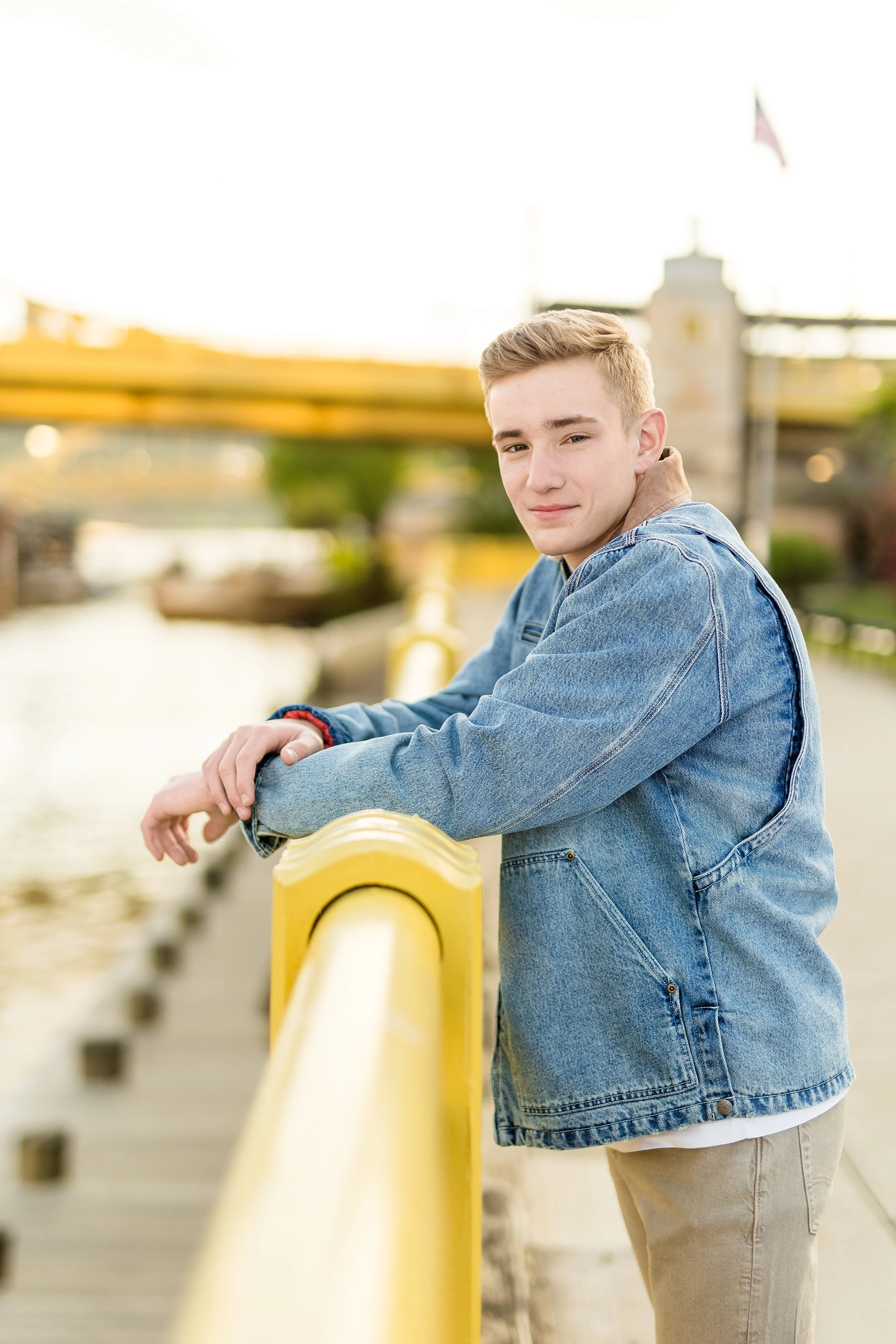 pittsburgh senior pictures, pittsburgh senior photographer, roberto clemente senior pictures, point state park senior photos