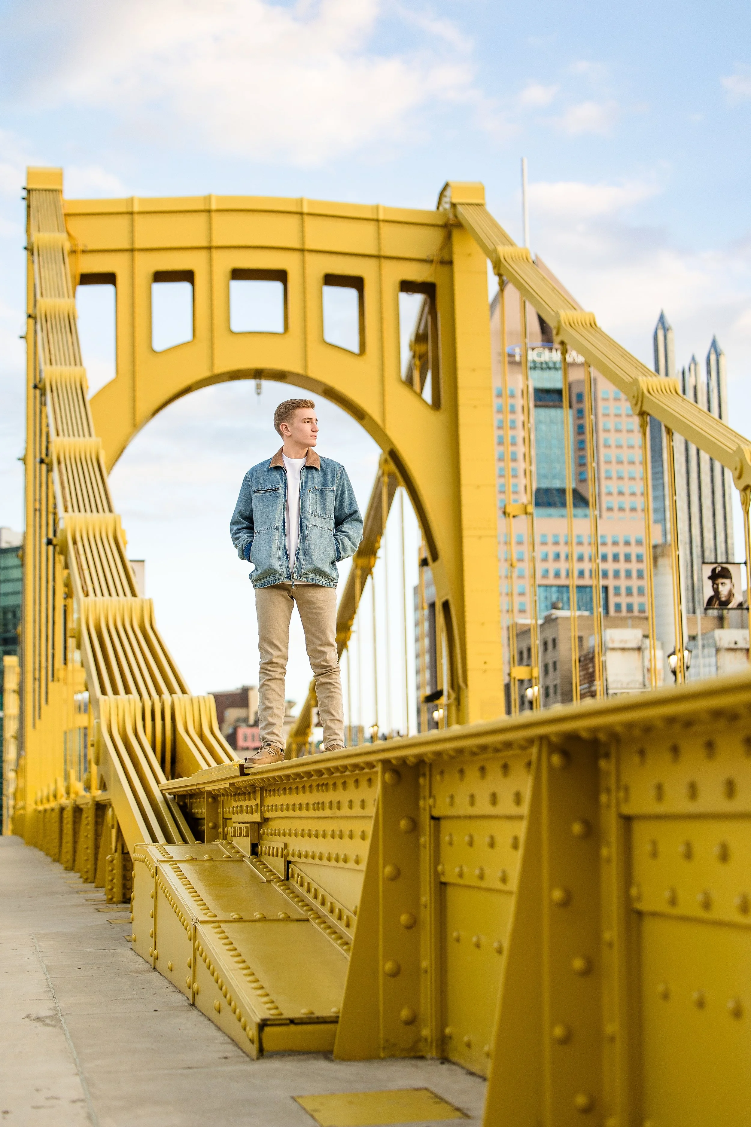 pittsburgh senior pictures, pittsburgh senior photographer, roberto clemente senior pictures, point state park senior photos