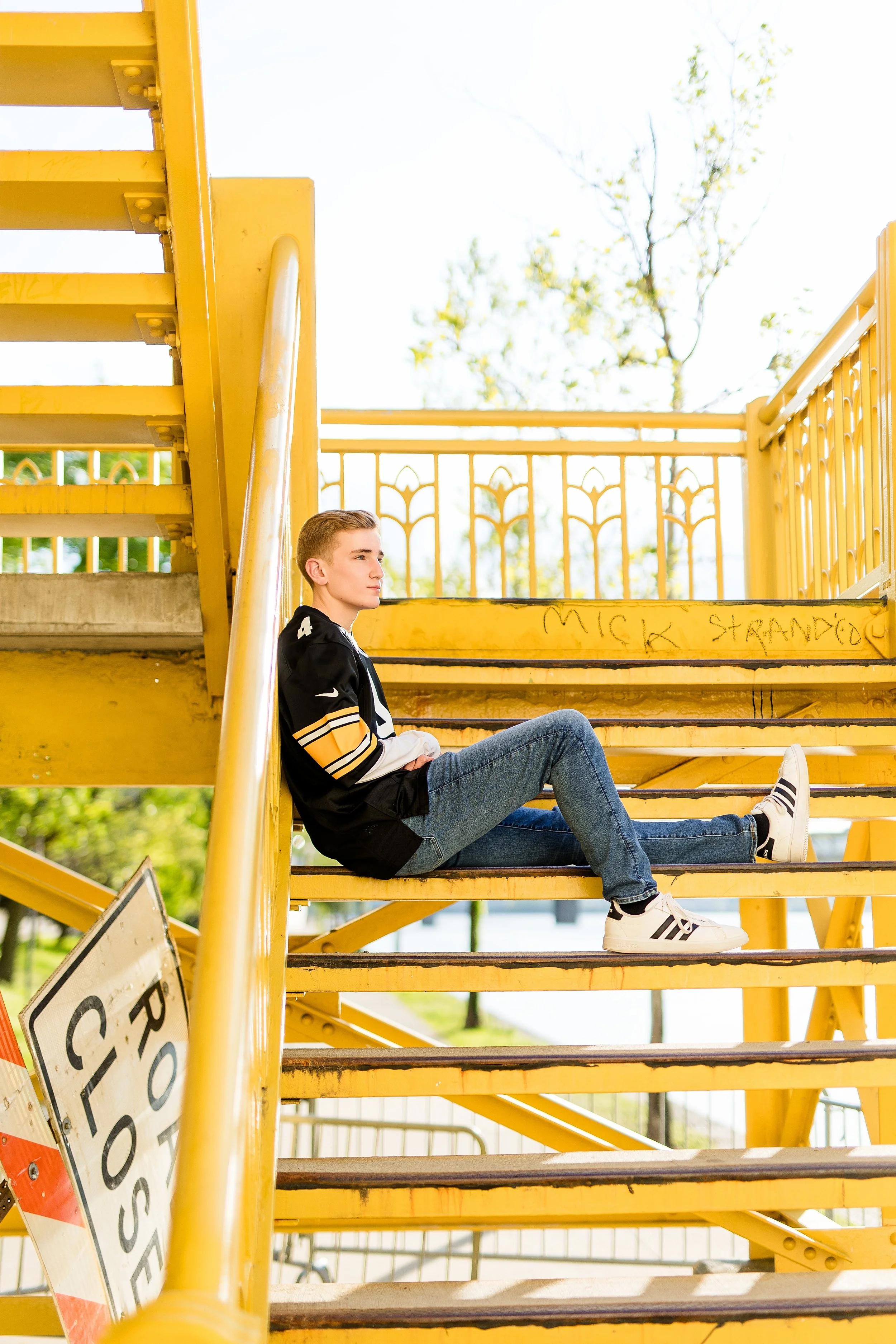 pittsburgh senior pictures, pittsburgh senior photographer, roberto clemente senior pictures, point state park senior photos