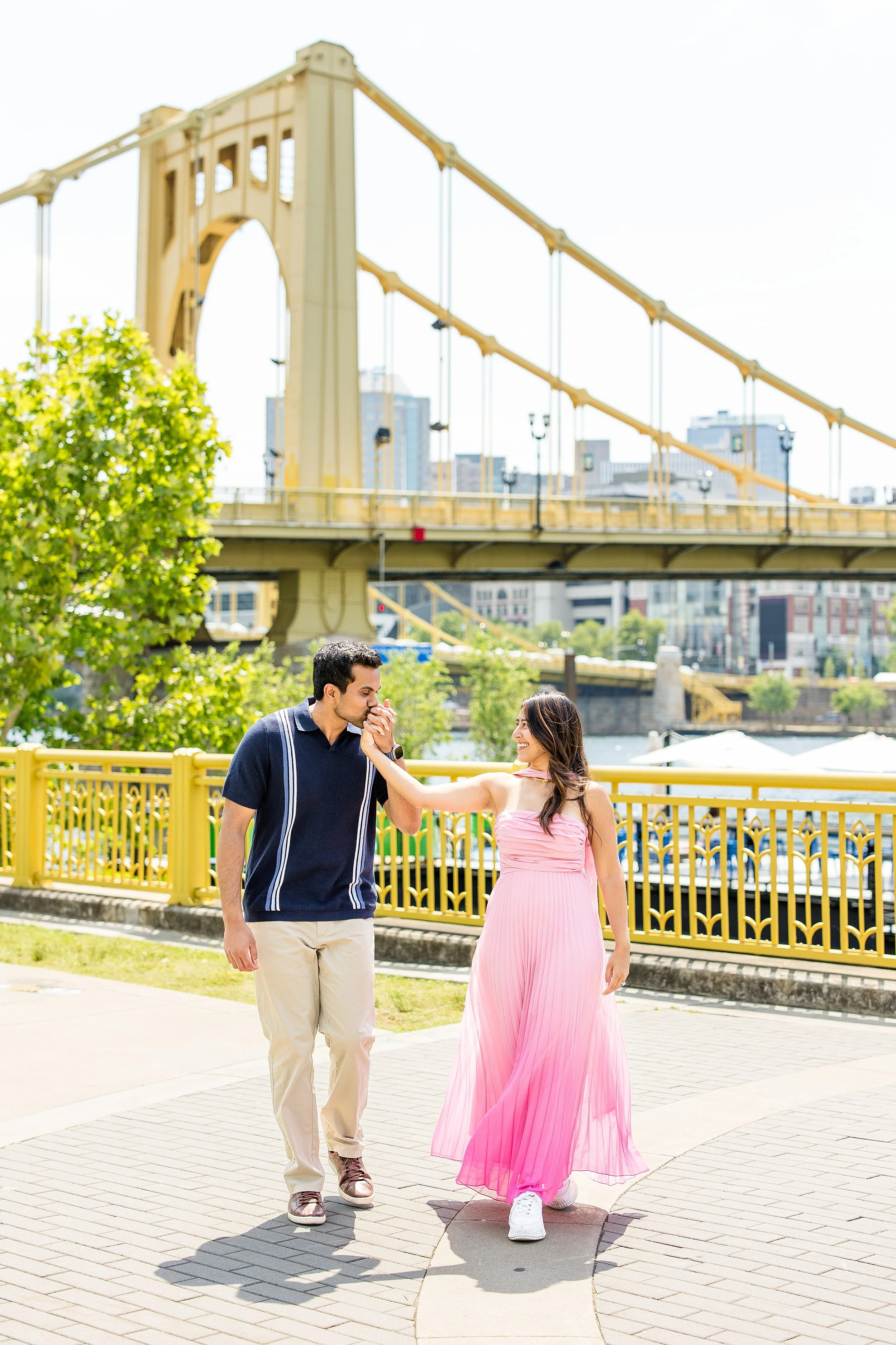 pittsburgh proposal ideas, pittsburgh proposal locations, pittsburgh proposal photographer, pittsburgh skyline proposal