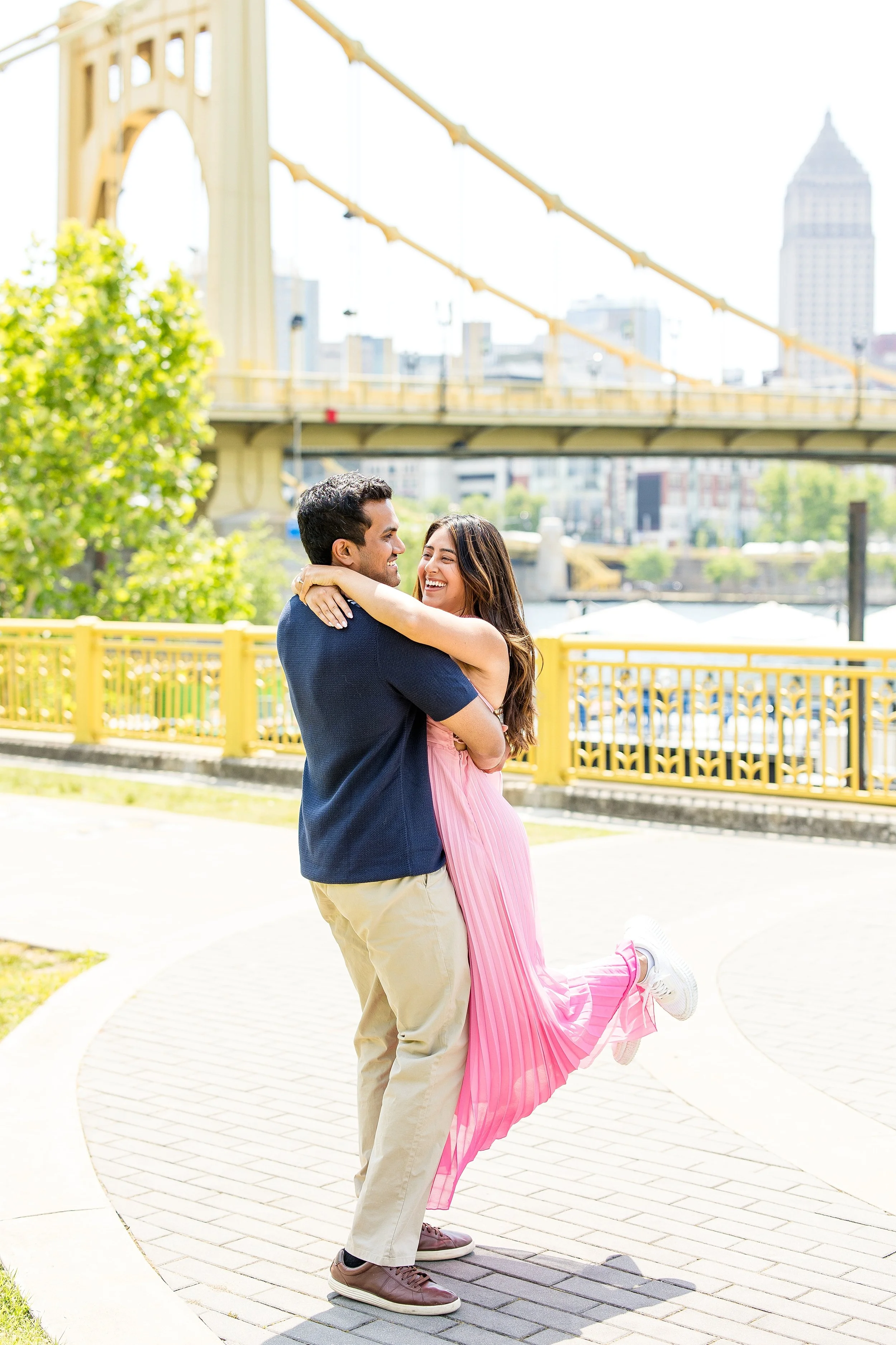 pittsburgh proposal ideas, pittsburgh proposal locations, pittsburgh proposal photographer, pittsburgh skyline proposal